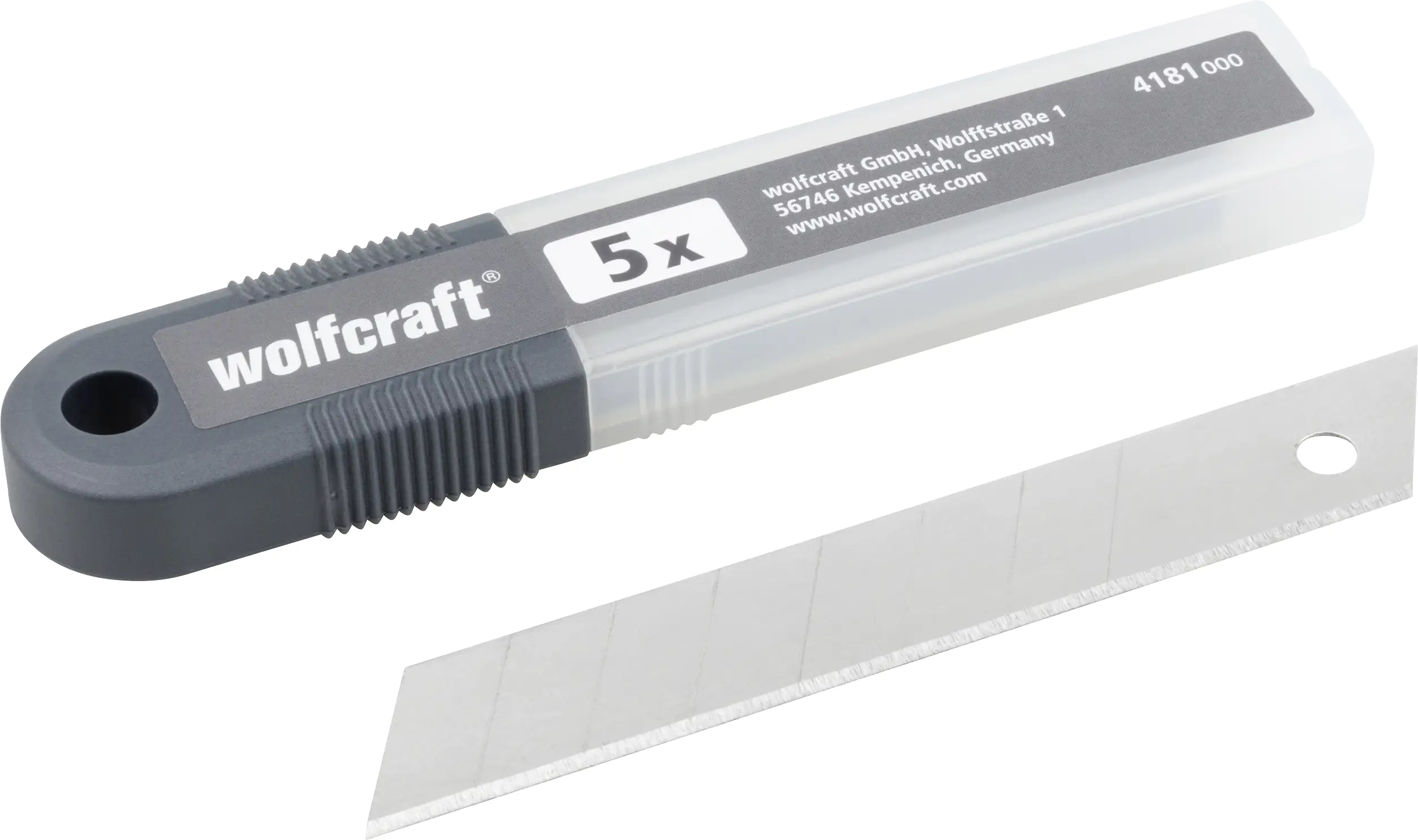 Wolfcraft Abbrechklingen 18 mm - 5 Stück