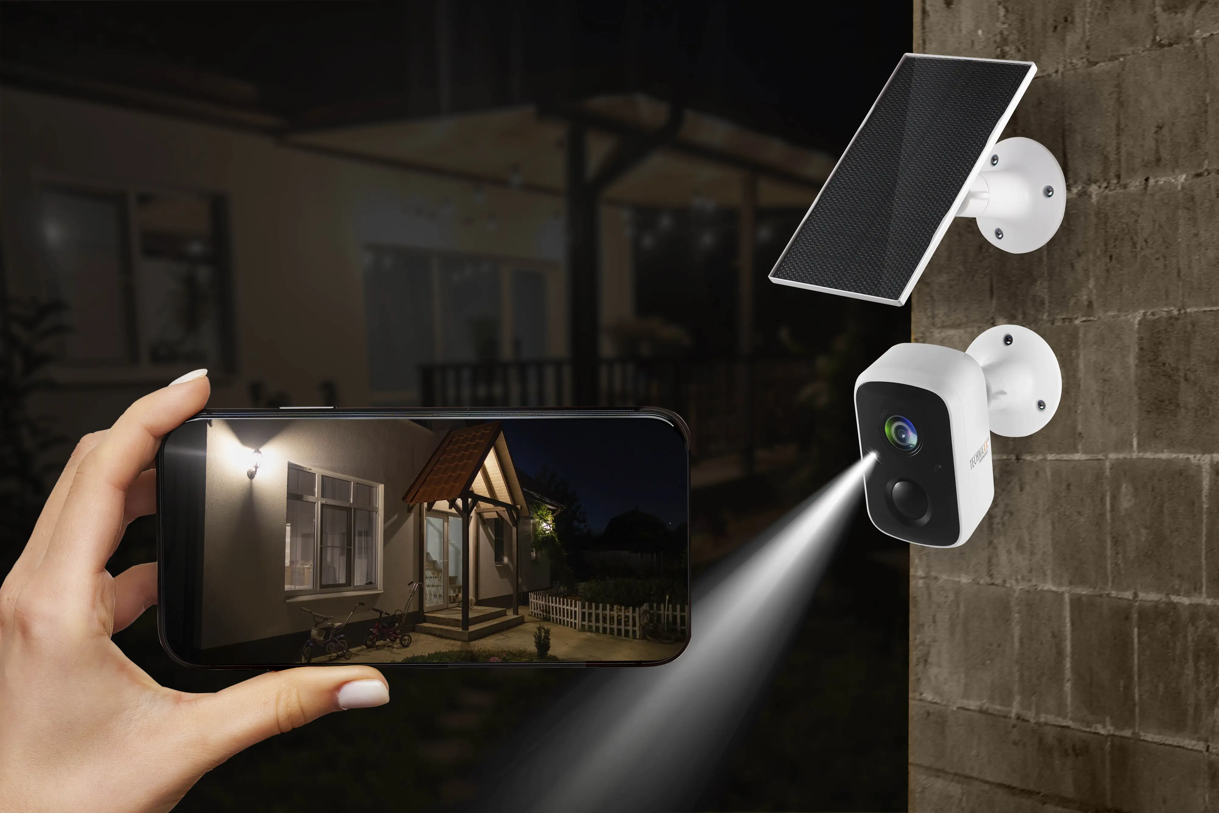 Technaxx Solar Outdoor-Kamera TX-244