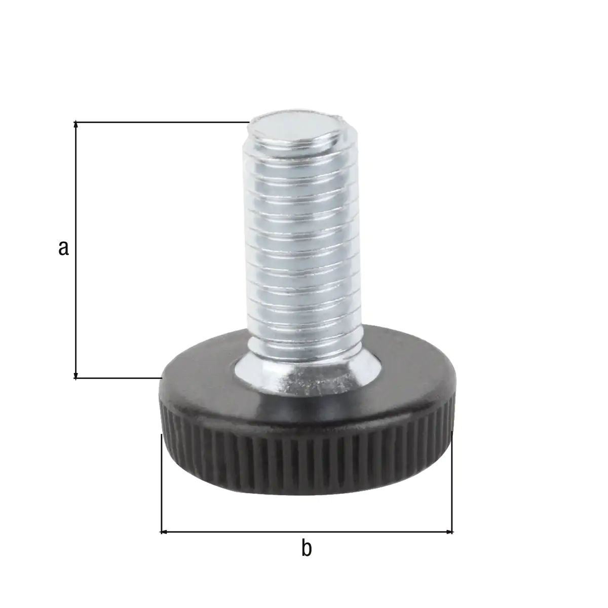 Alberts Stellschraube 20 x 20 mm 4-teilig