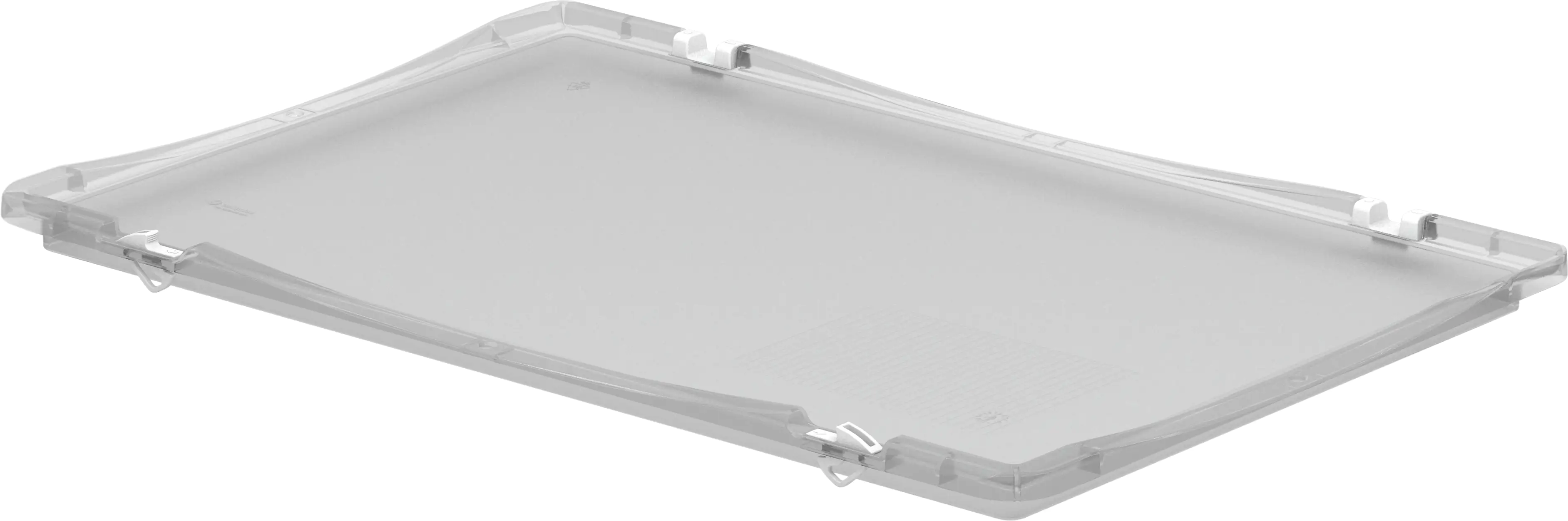 Surplus Systems Scharnierdeckel für Eurobox 60 x 40 cm, transparent