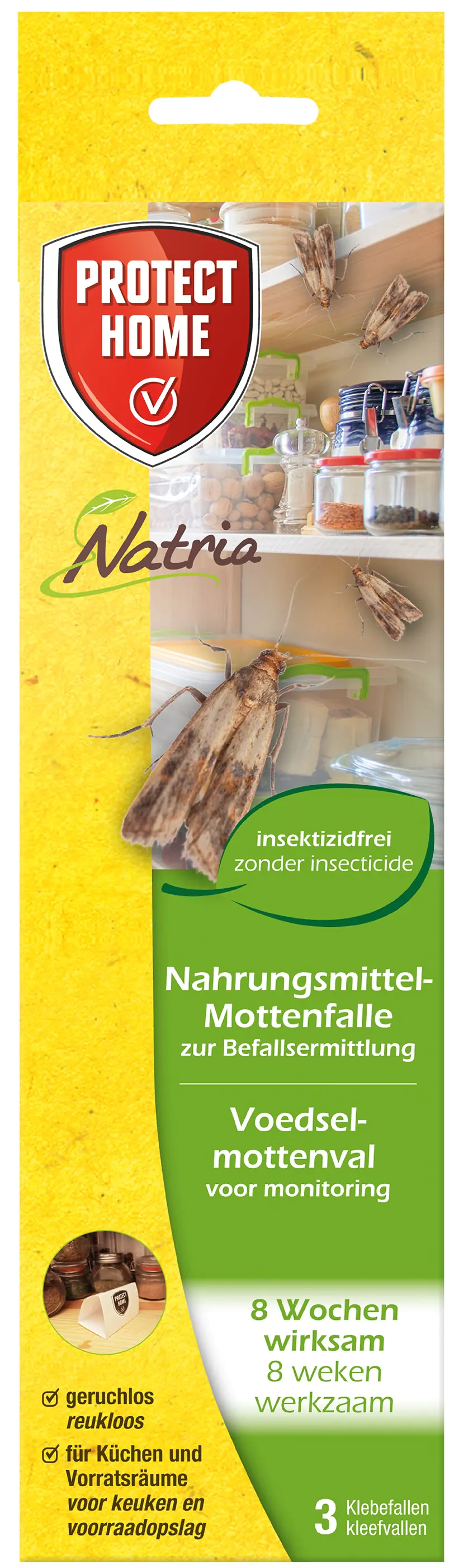 Protect Home Nahrungsmittel-Mottenfalle 3 Stück
