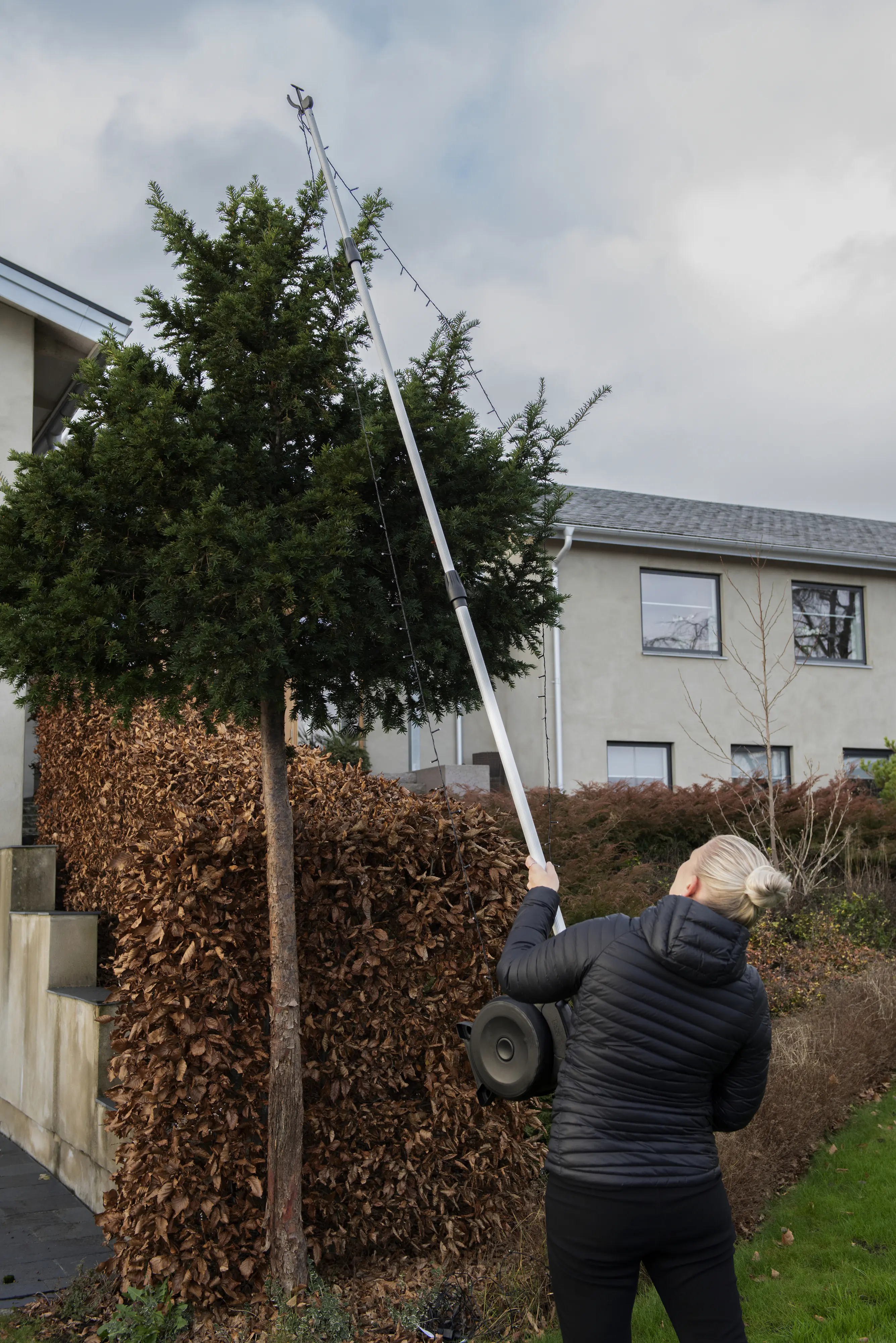 Konstsmide Teleskopstab EasyFix für Lichterketten