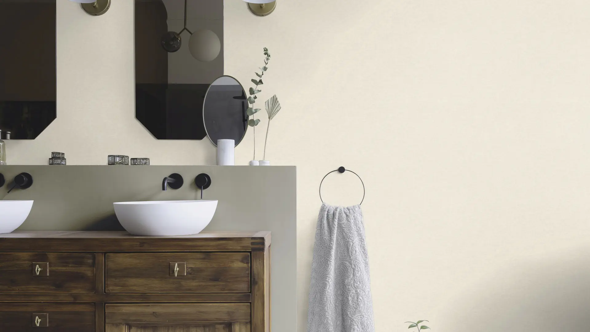 Schöner Wohnen Vliestapete Uni beige sand 10,05 x 0,53 m