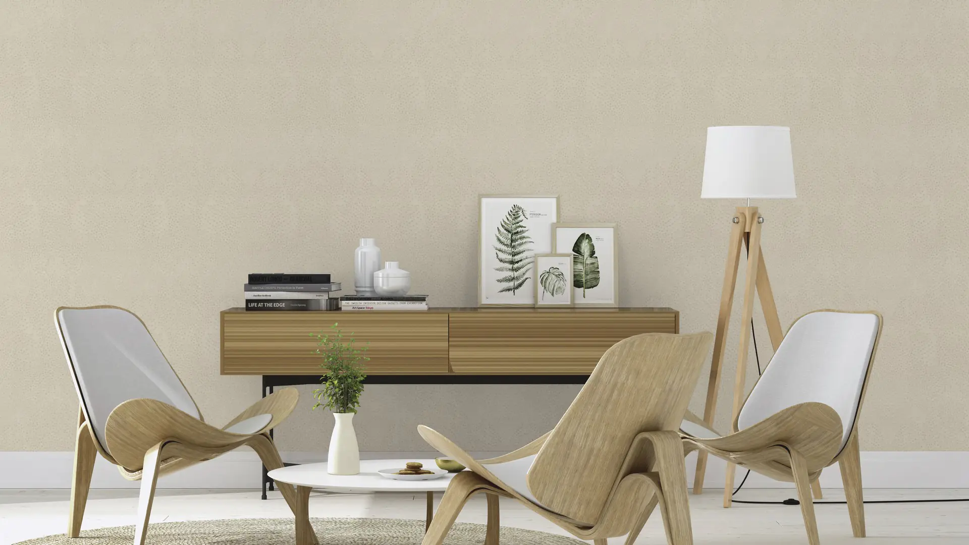 Rasch Vliestapete 751512 Beige-Hellbeige Muster & Motive 10,05 m x 0,53 m