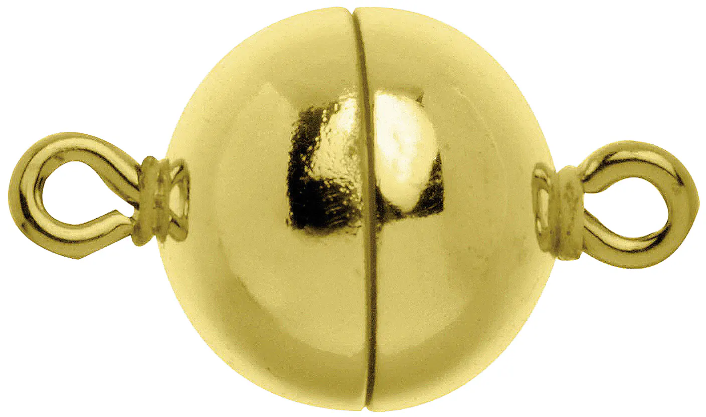 Glorex Magnetverschluss Muggel 10 mm goldfarben
