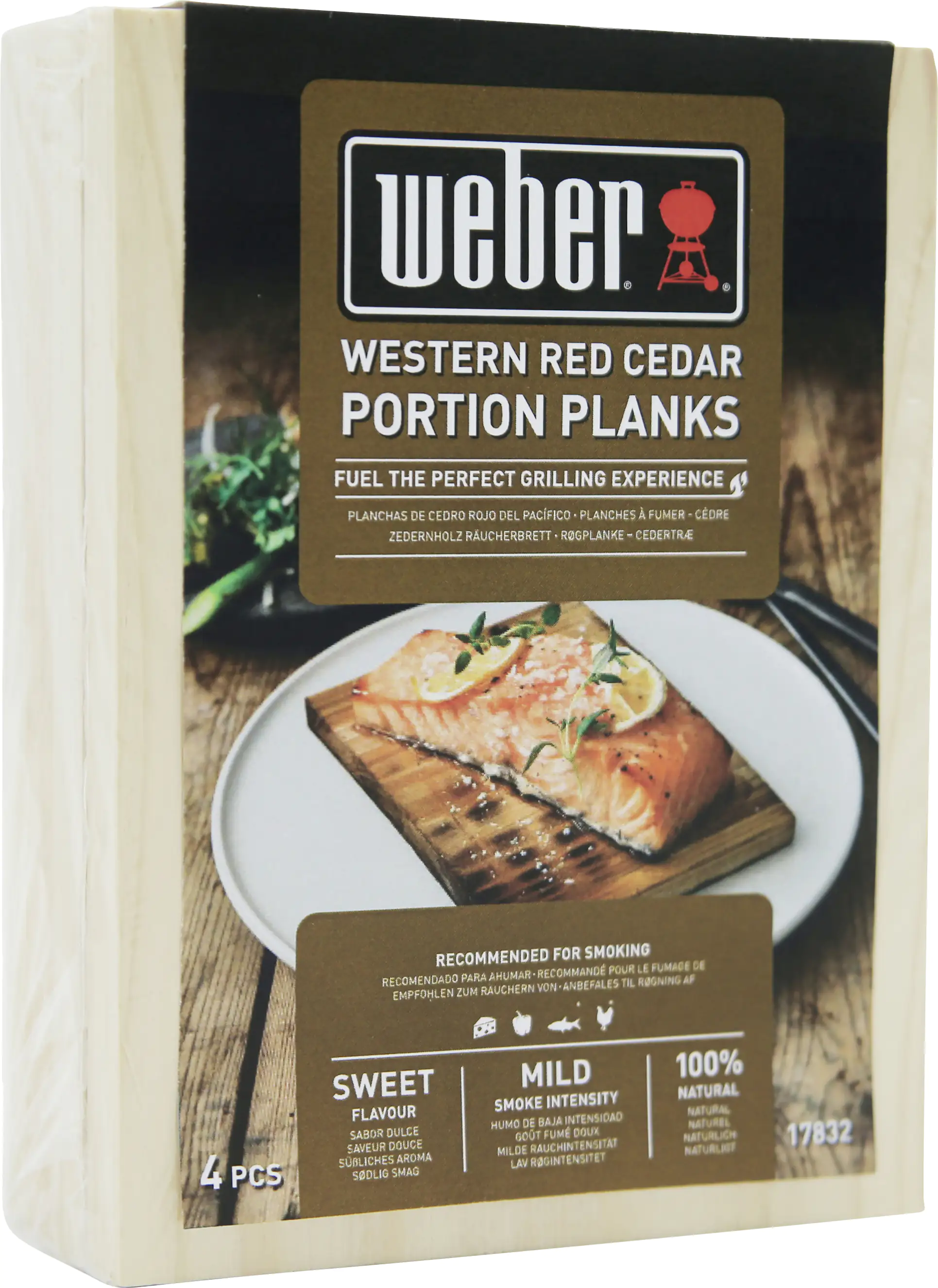 Weber Räucherbretter - Zedernholz 11 x 15 cm