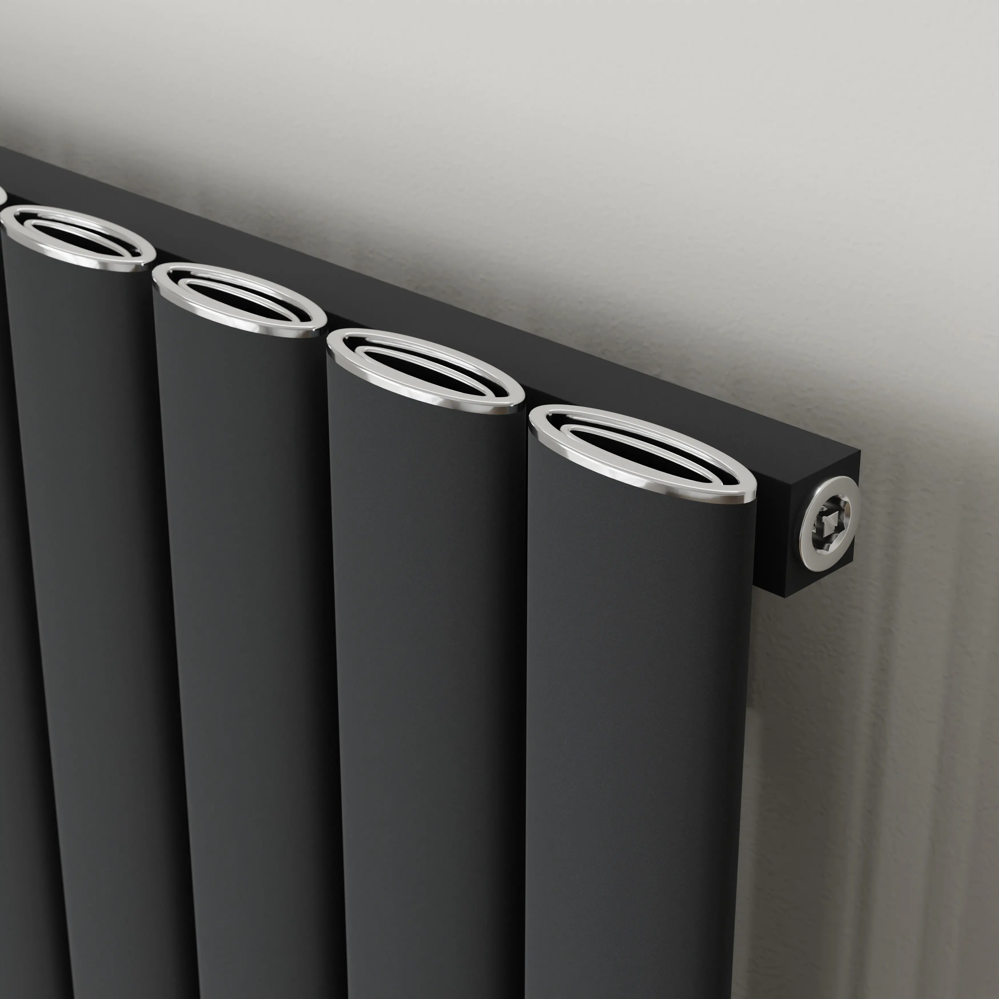 Ximax Design-Heizkörper Novus 180 x 41,5 cm 977 Watt anthrazit Struktur
