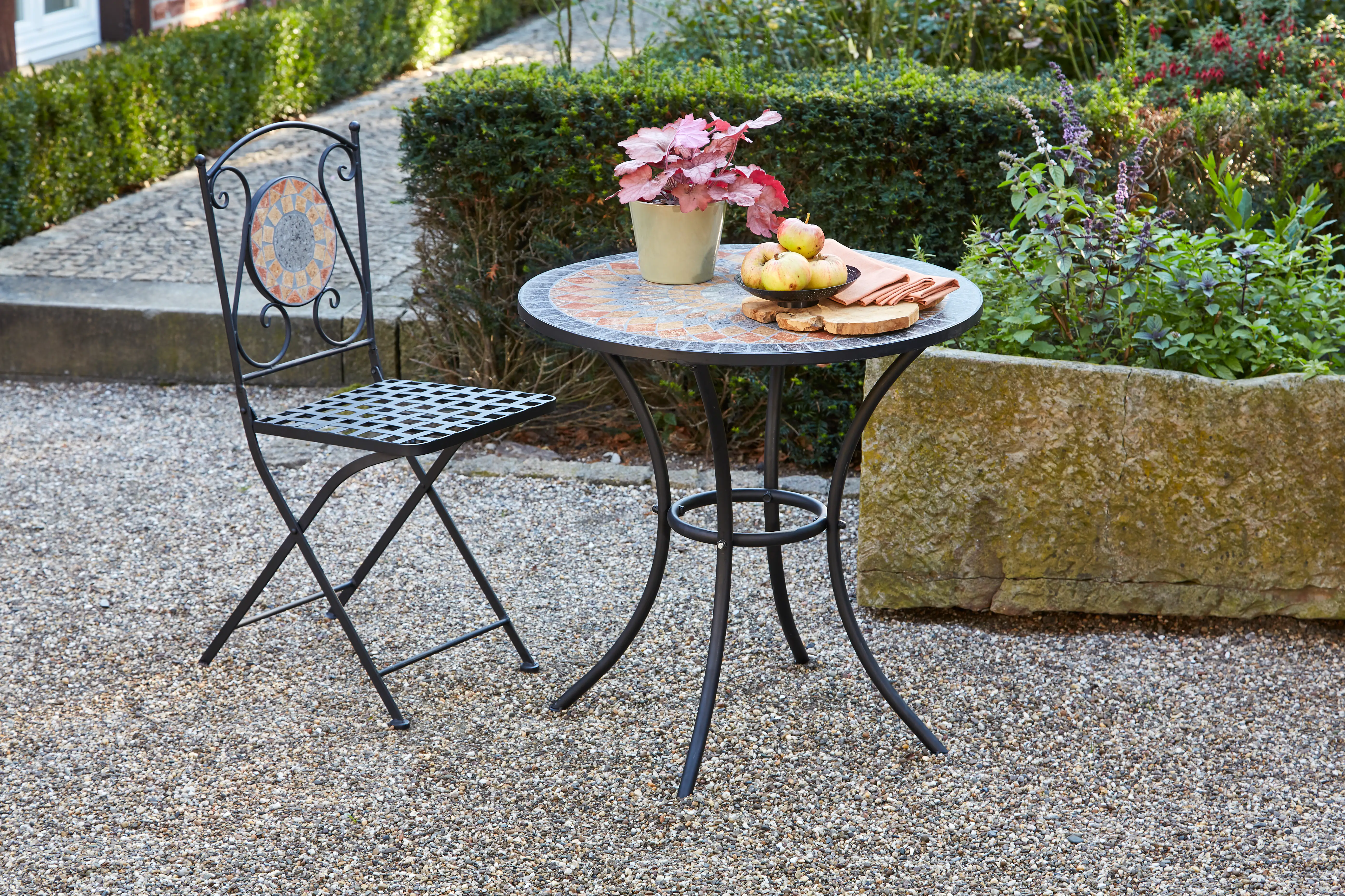 Siena Garden Klappstuhl Prato schwarz