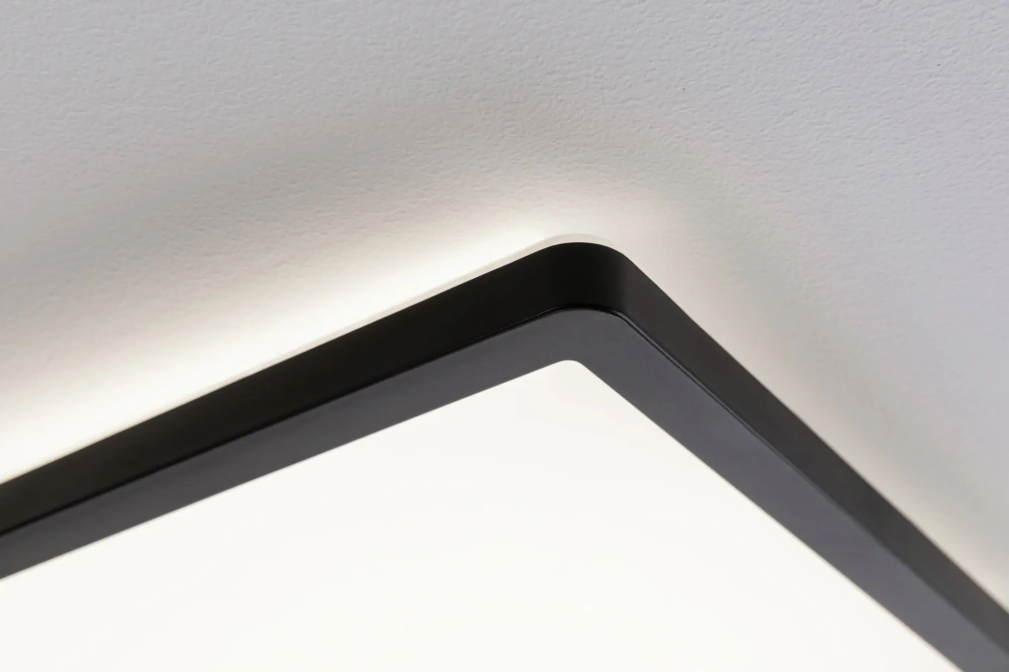 Paulmann LED Panel Atria Shine schwarz 19 x 19 cm warmweiß