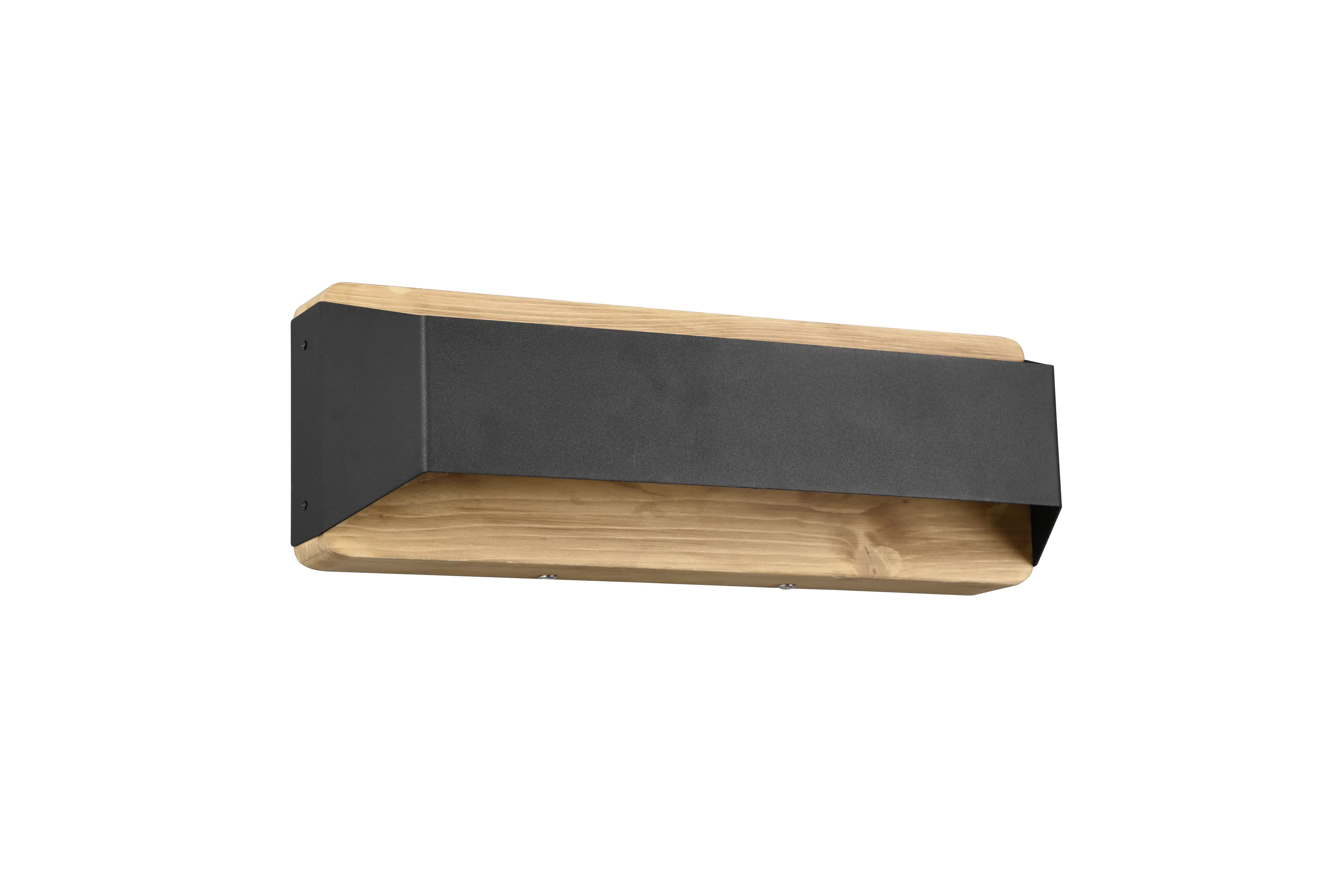 Trio LED Wandleuchte Arino innen Metall/Holz dimmbar