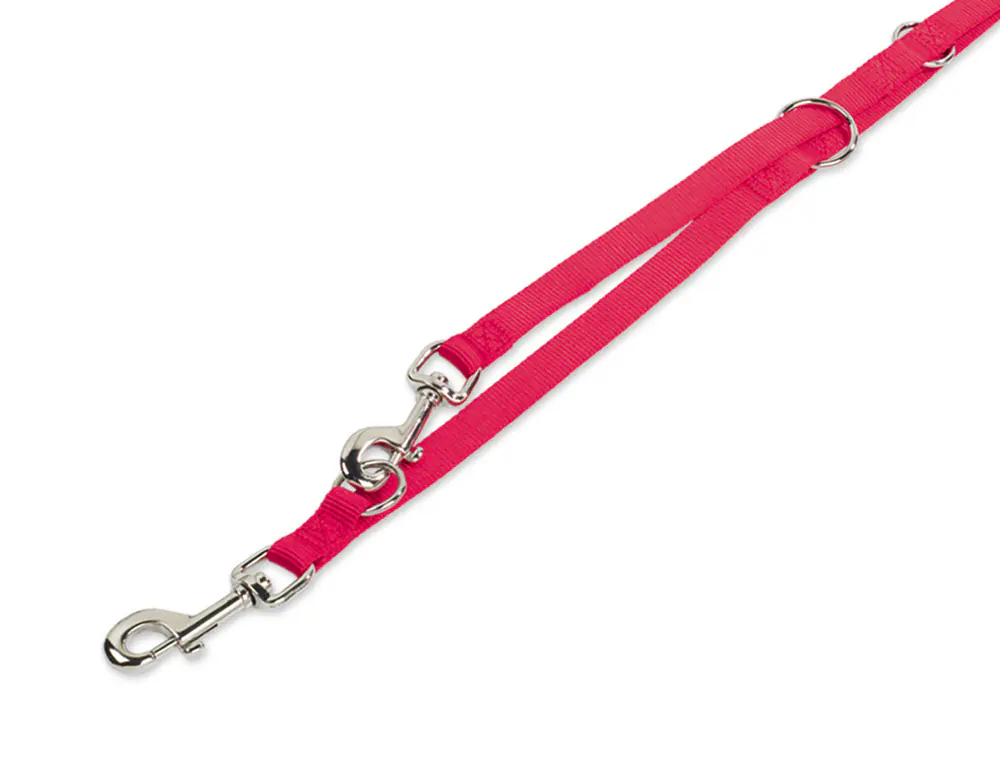 Nobby Hundeleine Führleine Classic 2 m x 2,5 cm rot