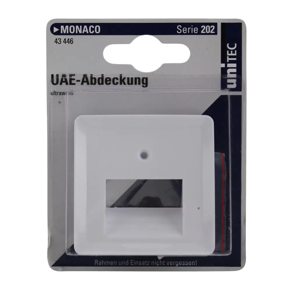 Unitec UAE-Abdeckung Monaco ultraweiß
