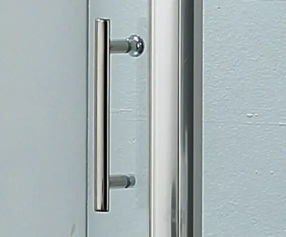 Primaster Runddusche Easy-6 Schiebetür 90 x 90 cm Klarglas chrom