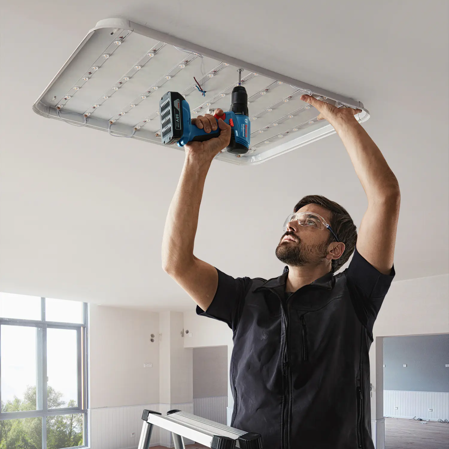 Bosch Akku-Bohrschrauber GSR 18 V-45 ohne Akku und Ladegerät