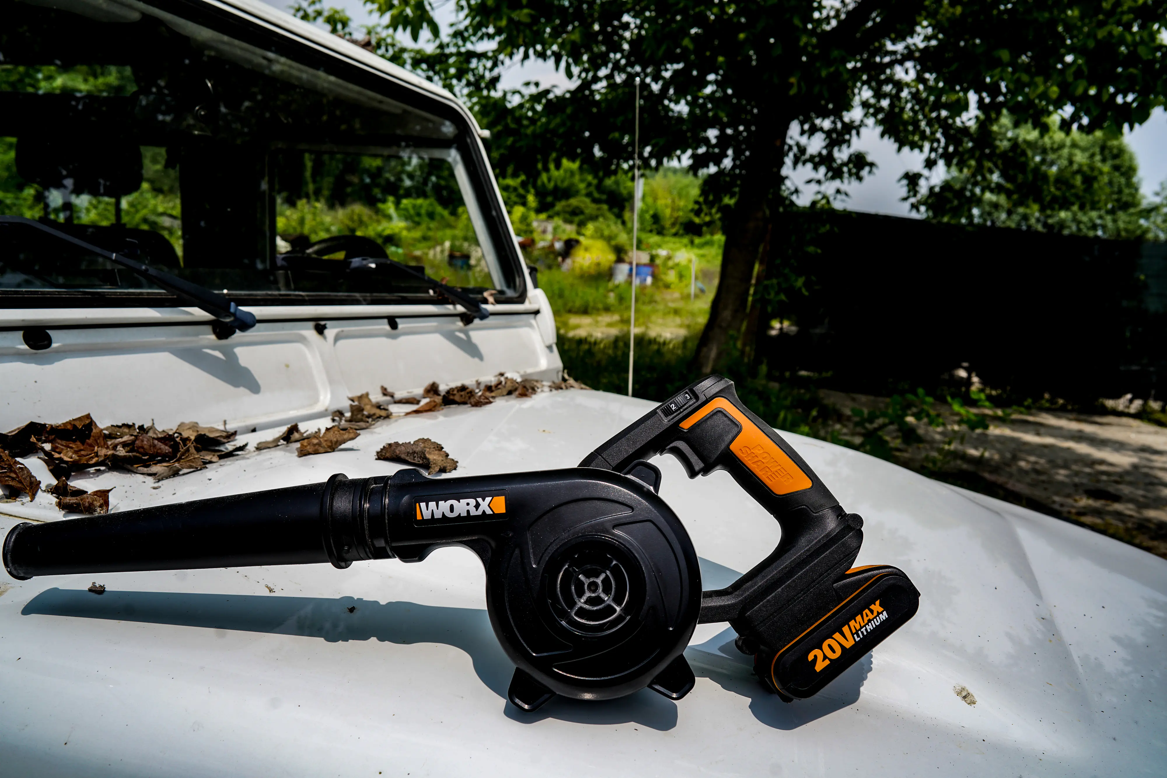 Worx Akku-Werkstattluftbläser WX094.9 20 V Solo