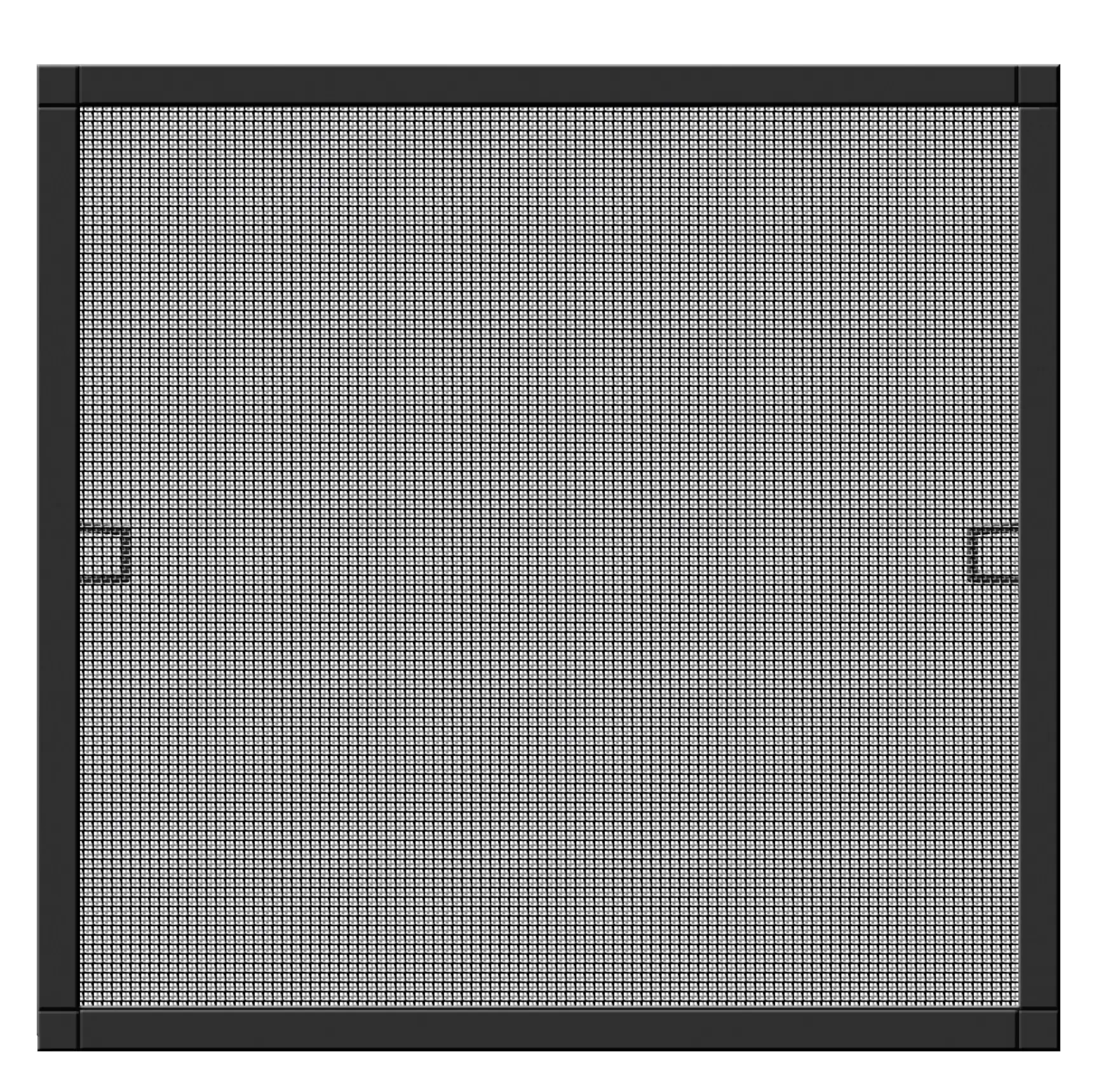 Schellenberg Fliegenschutz-Fenster PLUS 100 x 120 cm anthrazit/anthrazit kürzbar