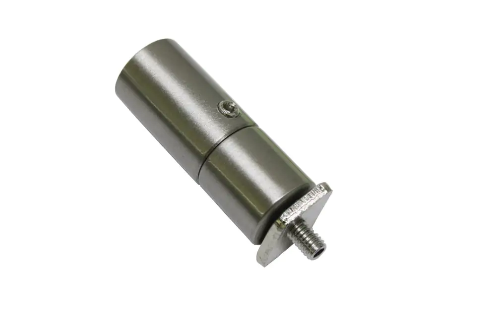 Gardinia Deckenträger Chicago kurz, 3,6 cm, edelstahl, Ø 20 mm