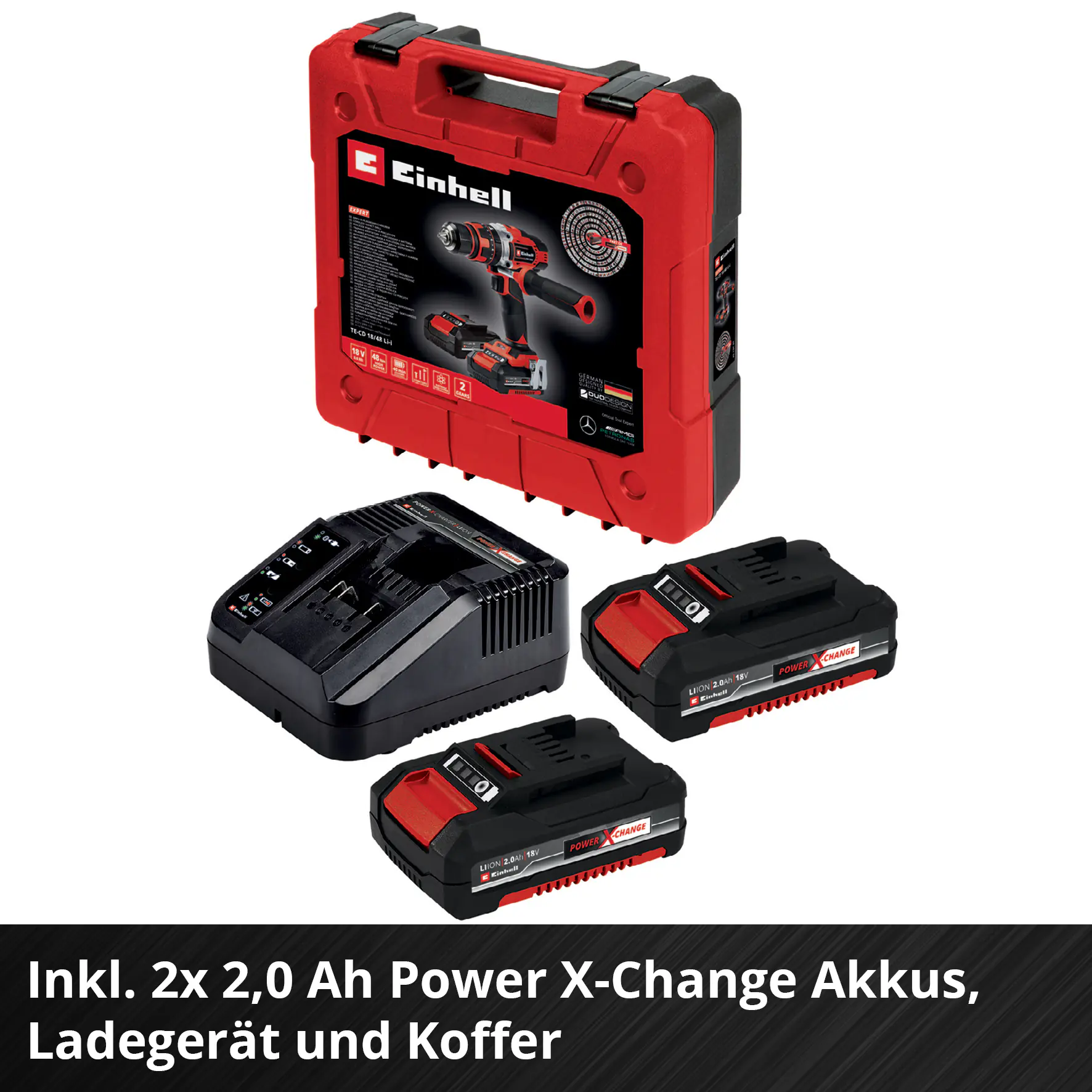 Einhell Expert Akku-Schlagbohrschrauber TE-CD 18/48 Li-i 