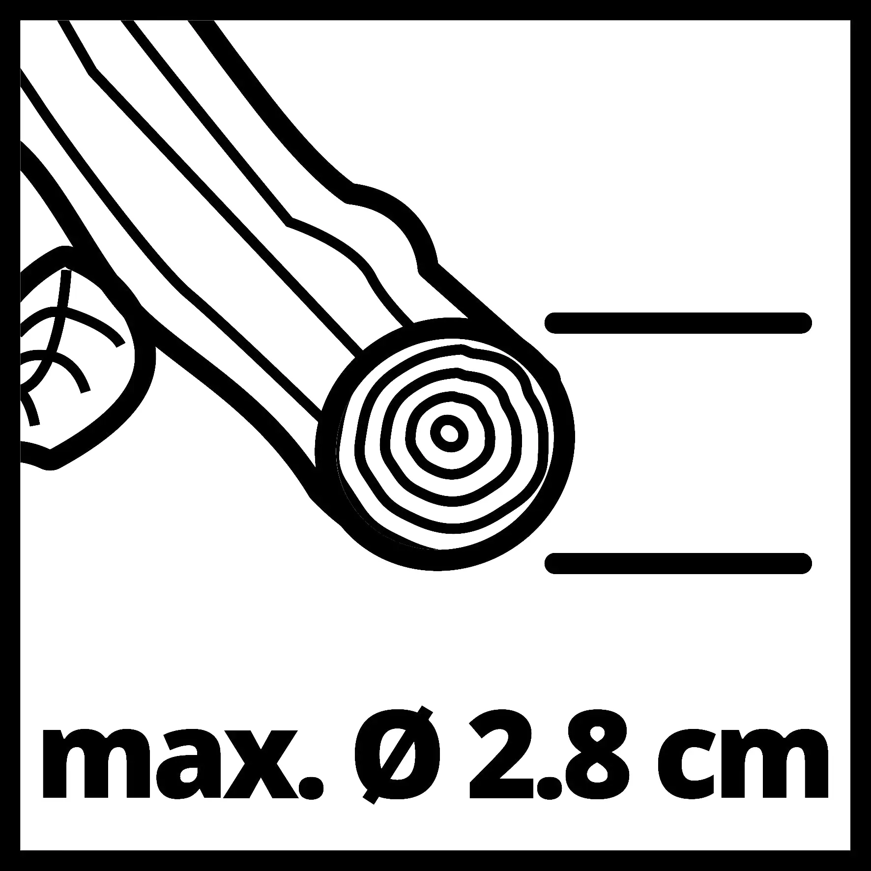 Einhell Akku Astschere GE-LS 18 Li-Solo 28 mm Schnittstärke