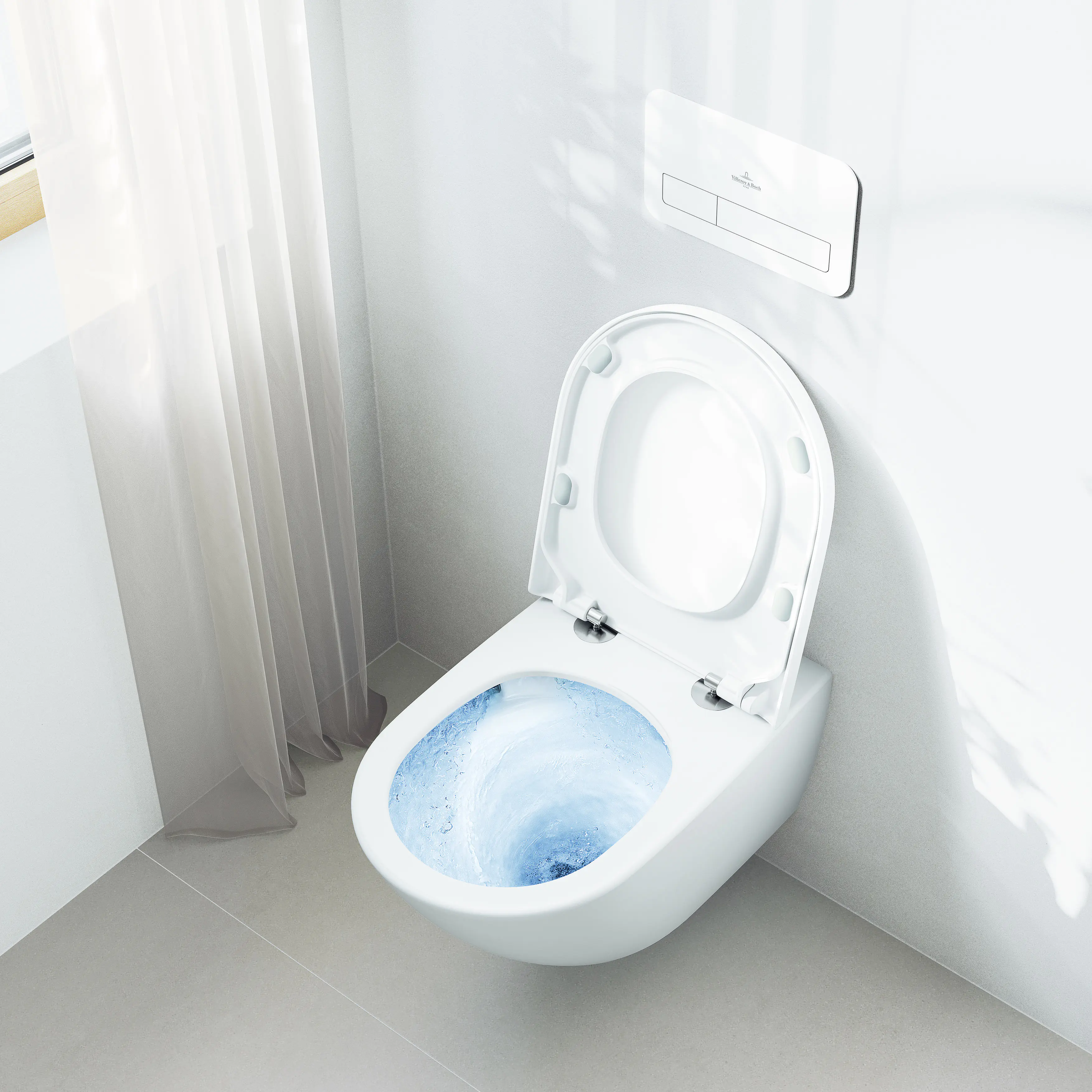 Villeroy & Boch Wand-Tiefspül-WC Subway 3.0 spülrandlos inkl. WC-Sitz
