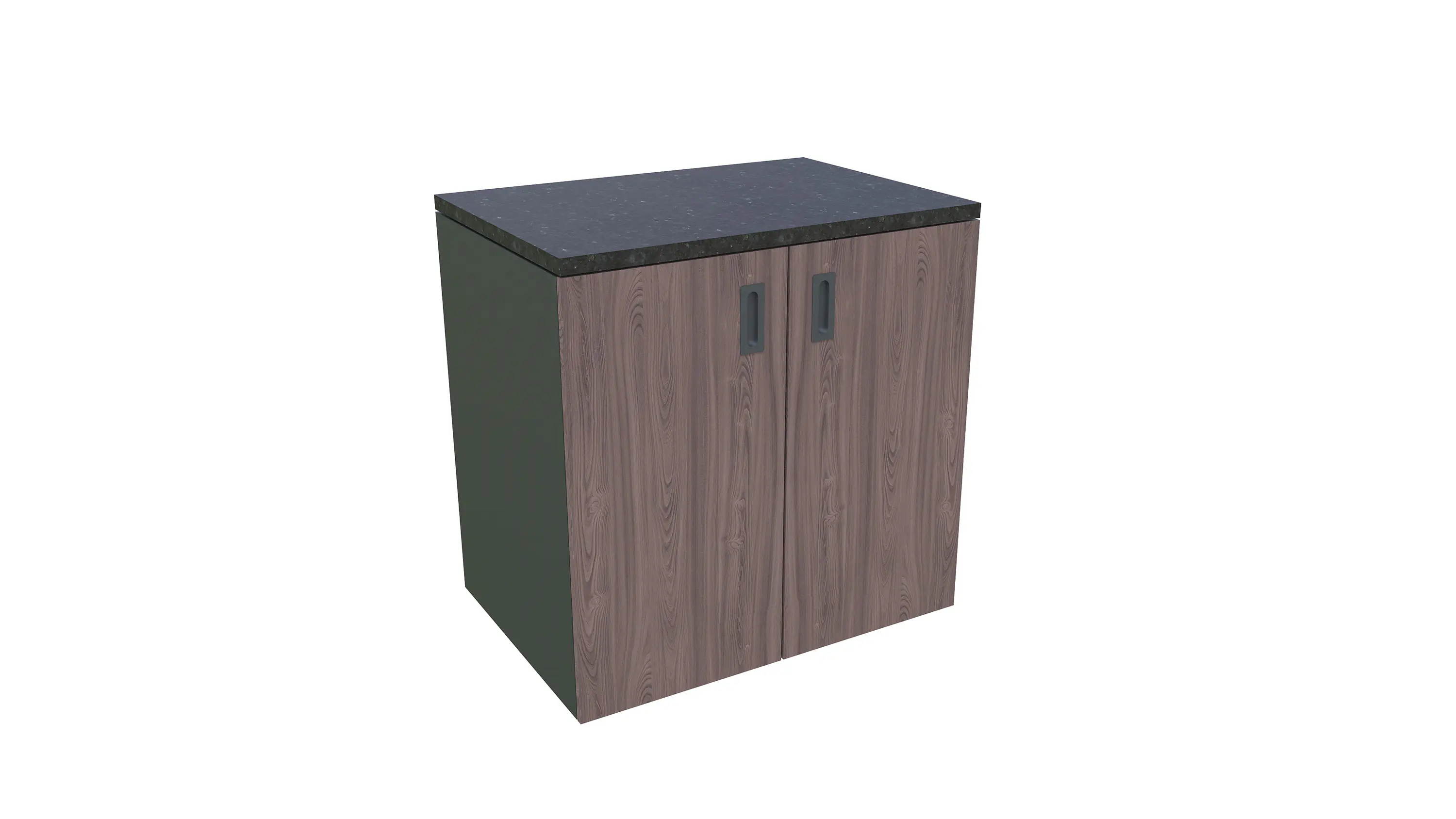 Bellano Living Element für Outdoorküchen inkl. 2 Türen walnuss granit
