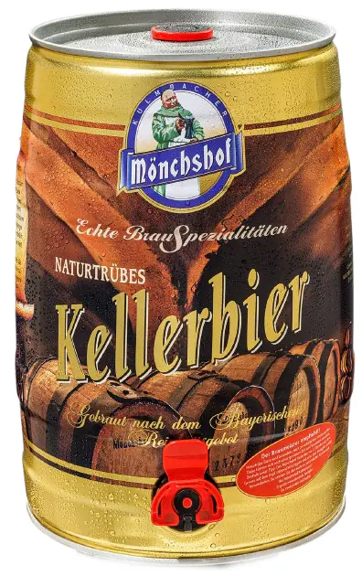 Mönchshof Bier 5 l Party-Fass mit Zapfhahn