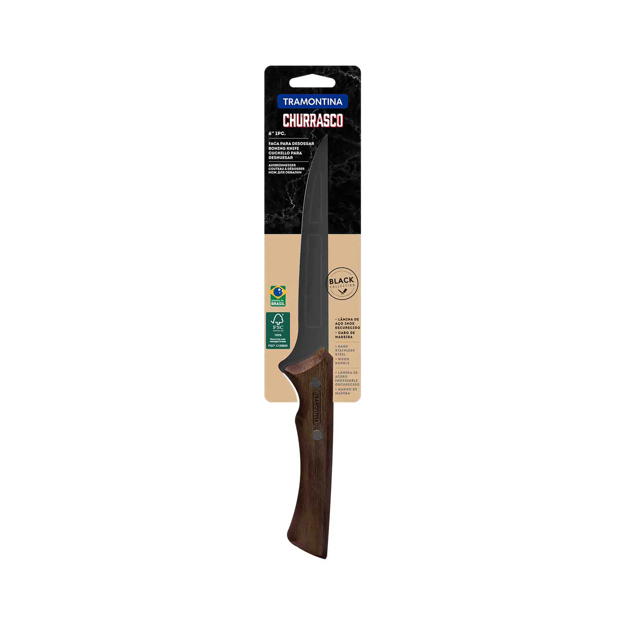 Tramontina Churrasco Ausbeinmesser 30 cm schwarz