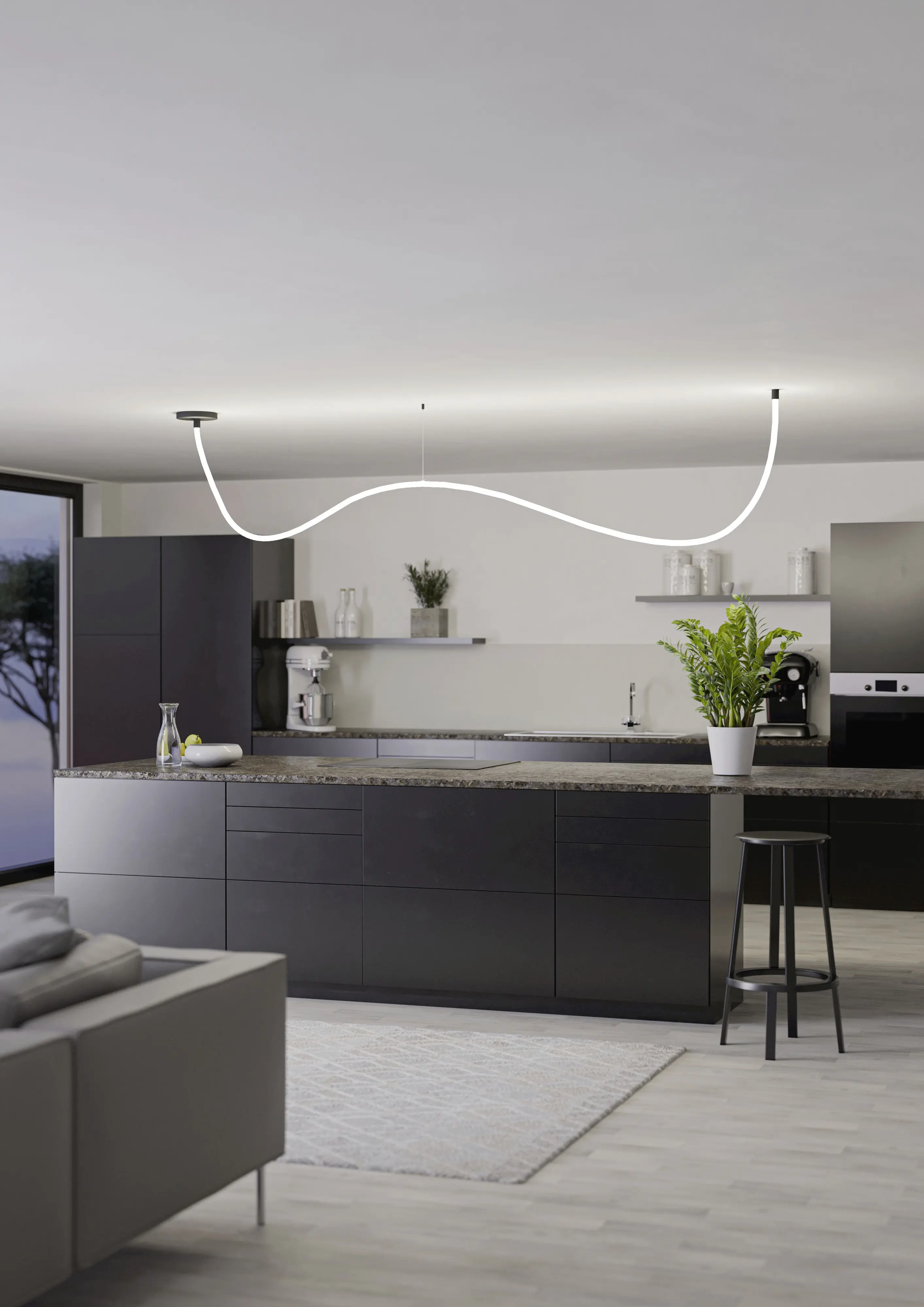 Eglo LED-Lichtschlauch Glow 3 m neutralweiß