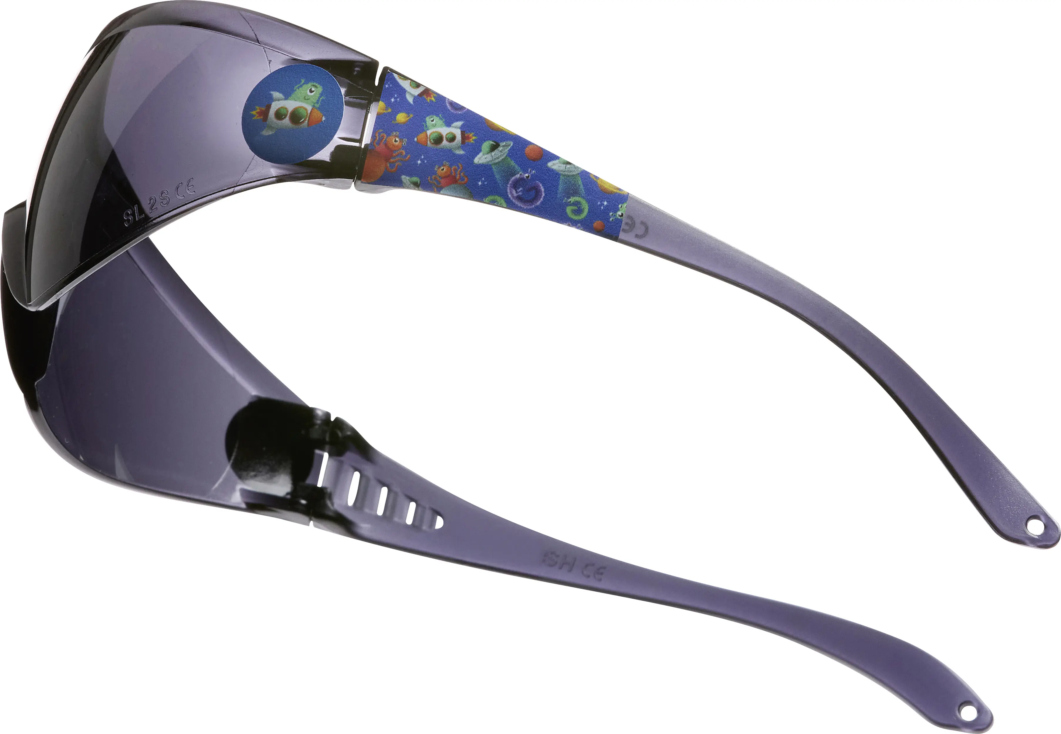 Gebol Schutzbrille Little Helpers Weltall blau getönt