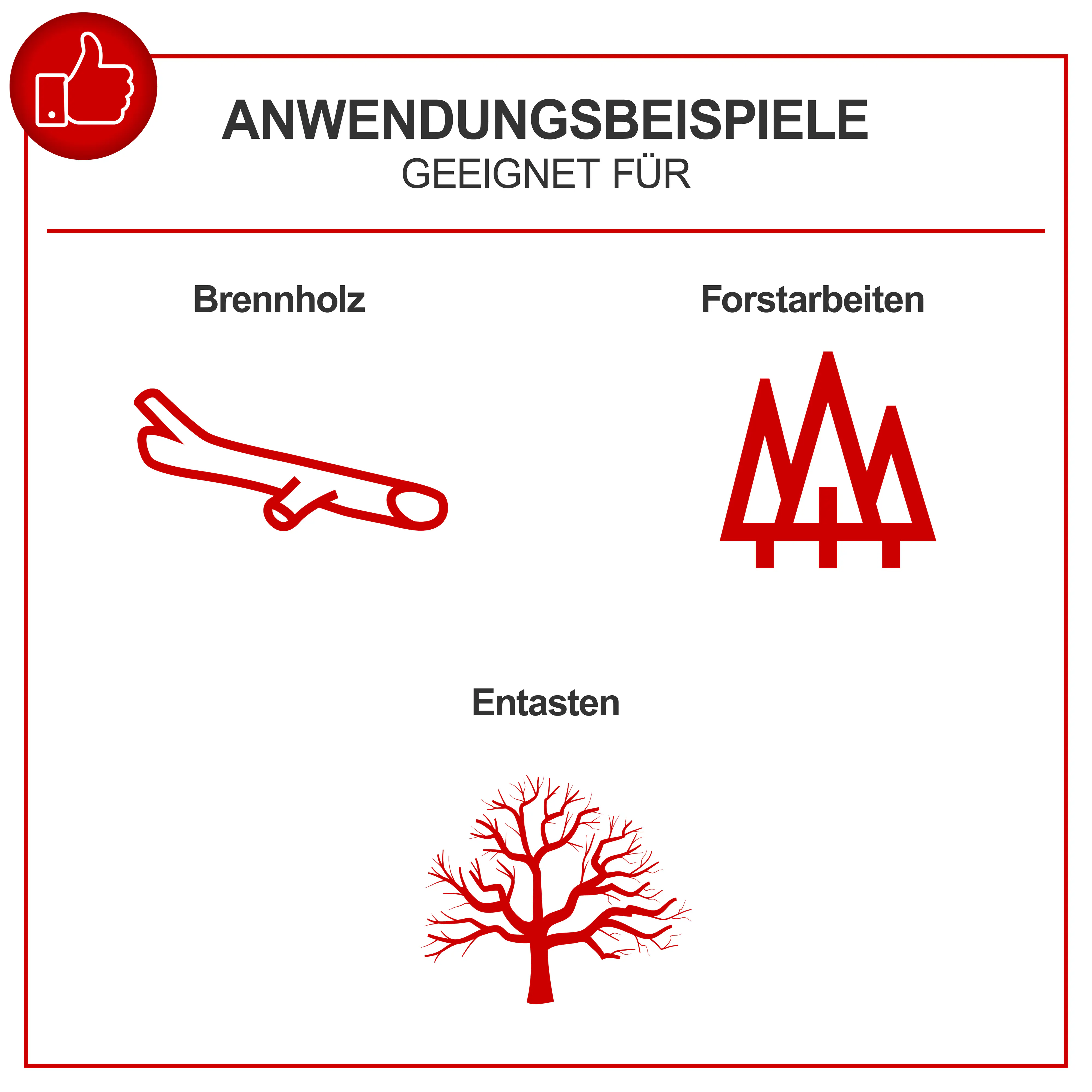 Scheppach Benzin-Kettensäge PCS56 2,3 kW 51 cm Schwertlänge 