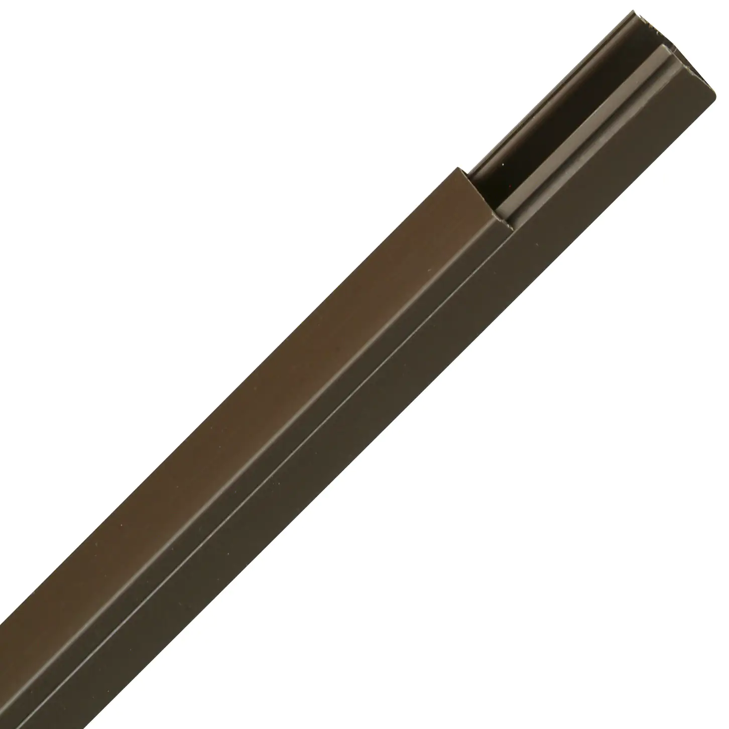 Kabelkanal 2 m, 15 x 15 mm, braun