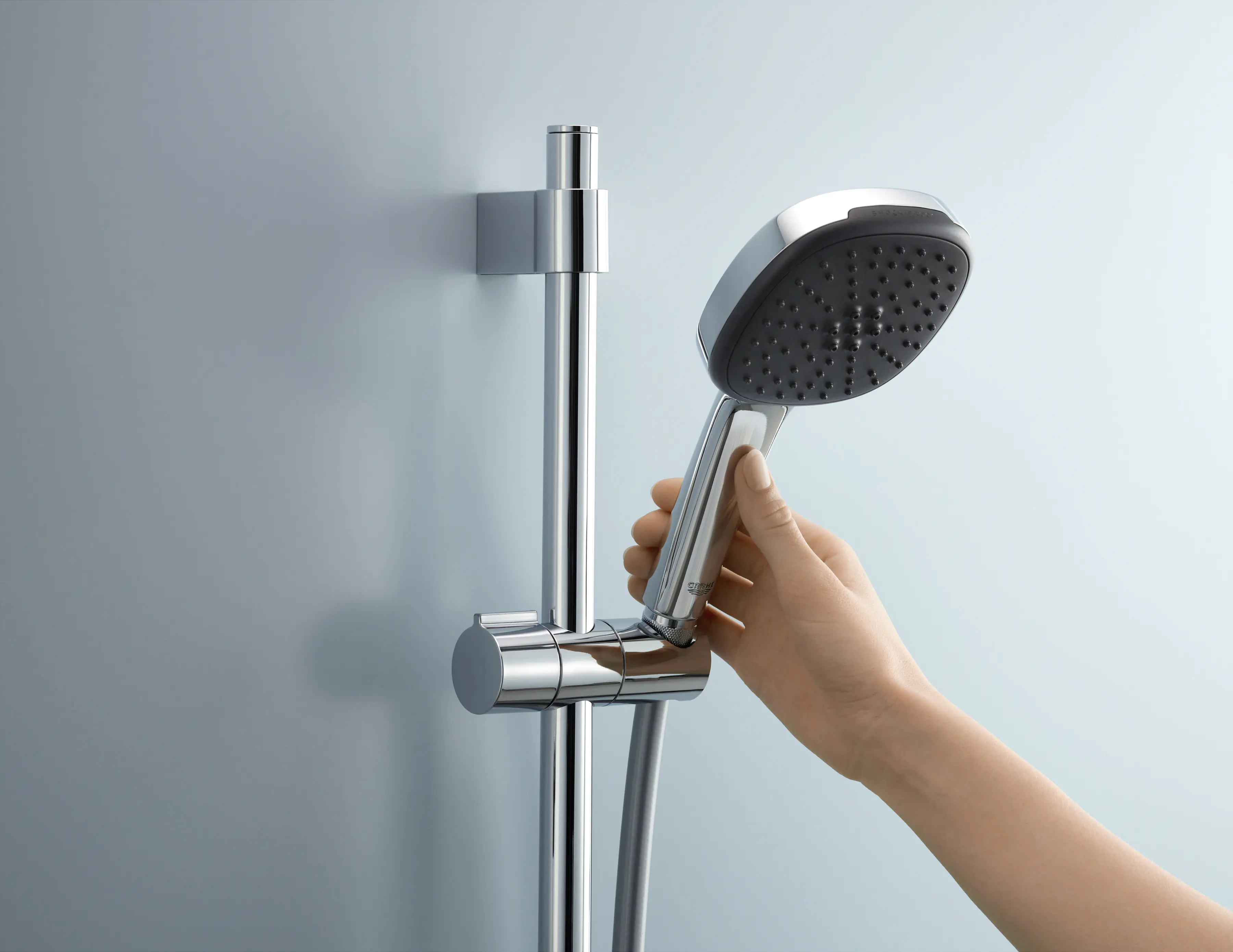 Grohe Brausestange 3 Strahlarten Vitalio Comfort 110 chrom 60 cm