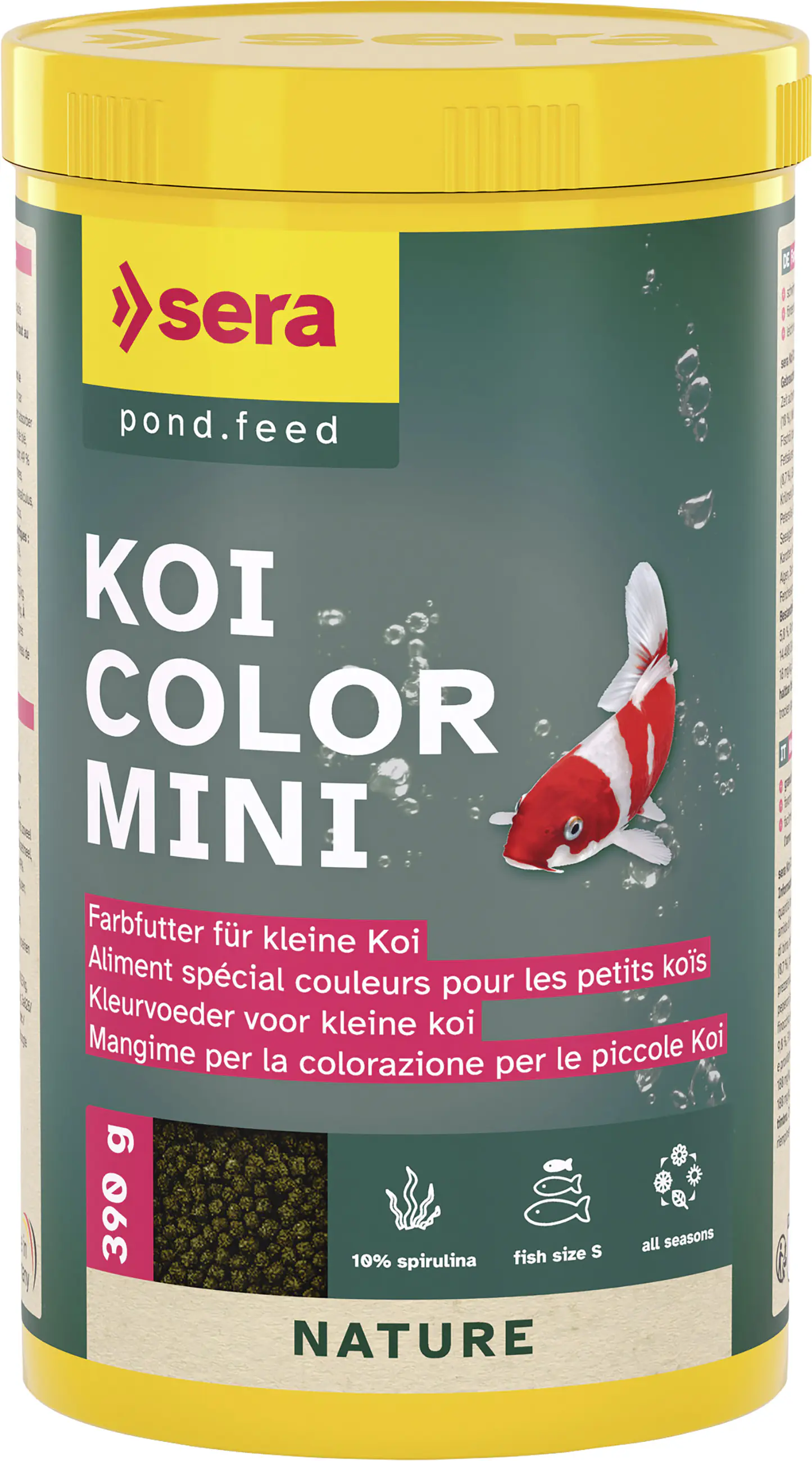 Sera Koifutter Color Mini für kleinere Koi 1 L