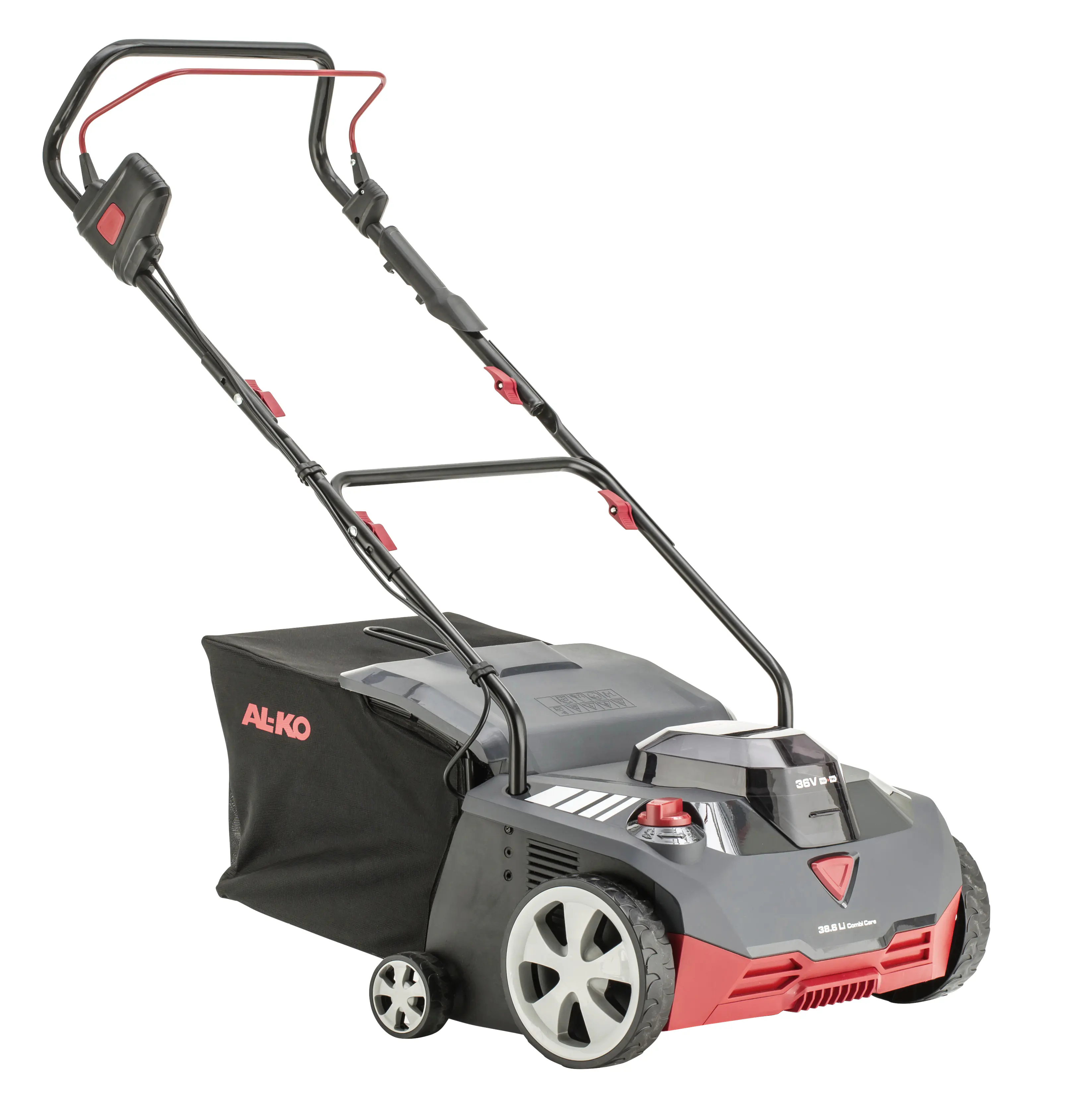 AL-KO Akku-Vertikutierer 38.6 Li Combi Care 18 V/36 V Solo 38 cm Arbeitsbreite bis 400 m²