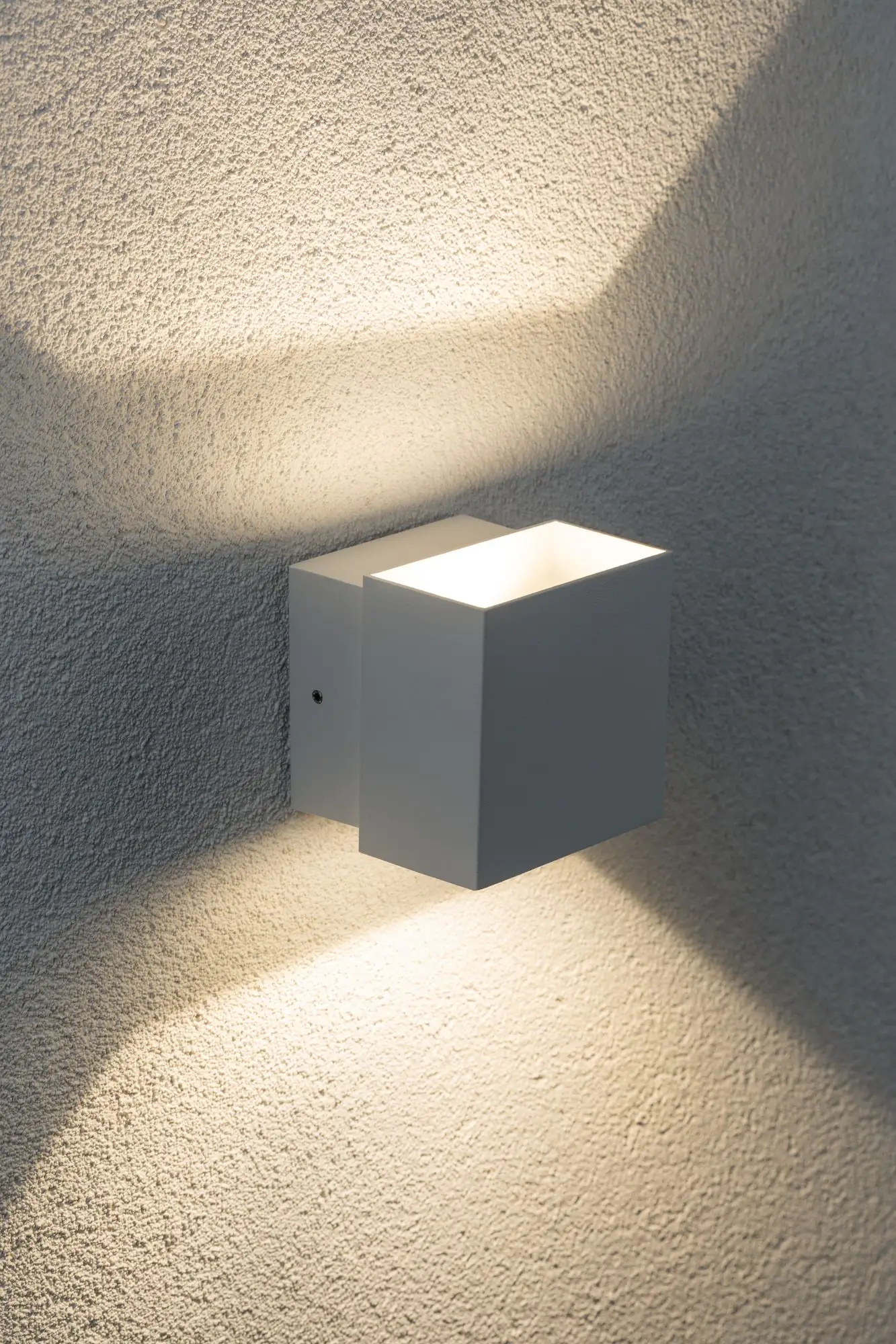 Paulmann Special Line LED Außen-Wandleuchte Cybo weiß 10 x 10 cm Up & Down