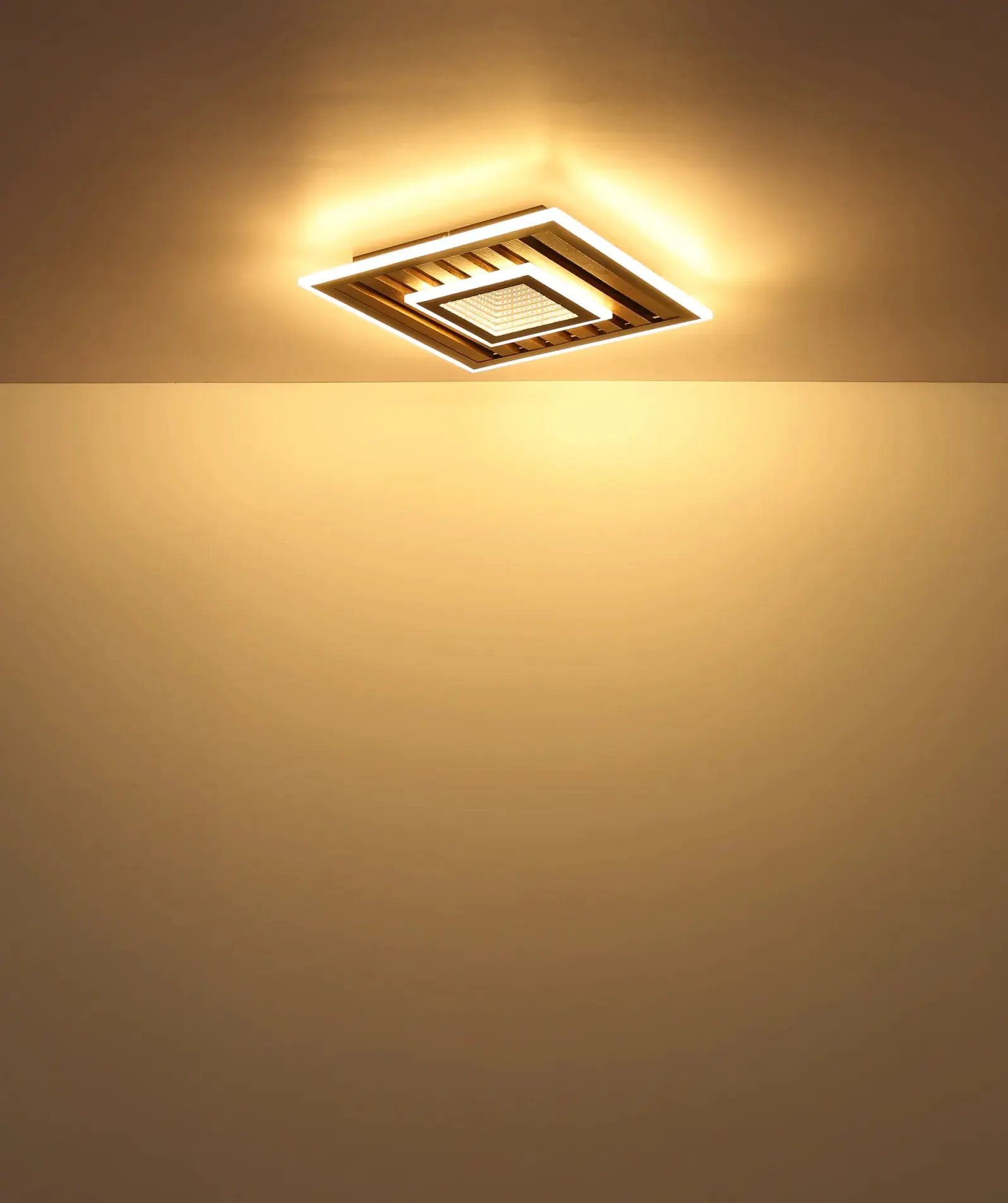 Globo LED Deckenleuchte Woody 40 cm