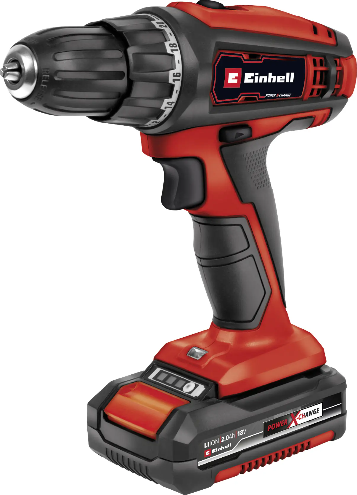 Einhell Akku-Bohrschrauber TC-CD 18 V Li 2,0 Ah inkl. Akku & Ladegerät