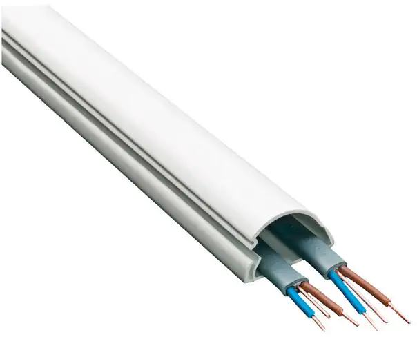 Unitec Design Kabelkanalset 30 x 15 mm Set (3x 1m) 10 teilig, weiß