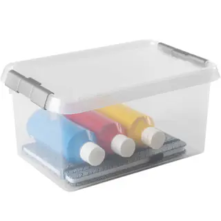 Sunware Aufbewahrungsbox Comfort-Line mit Deckel 30 x 20 cm 6 L transparent 3er Set
