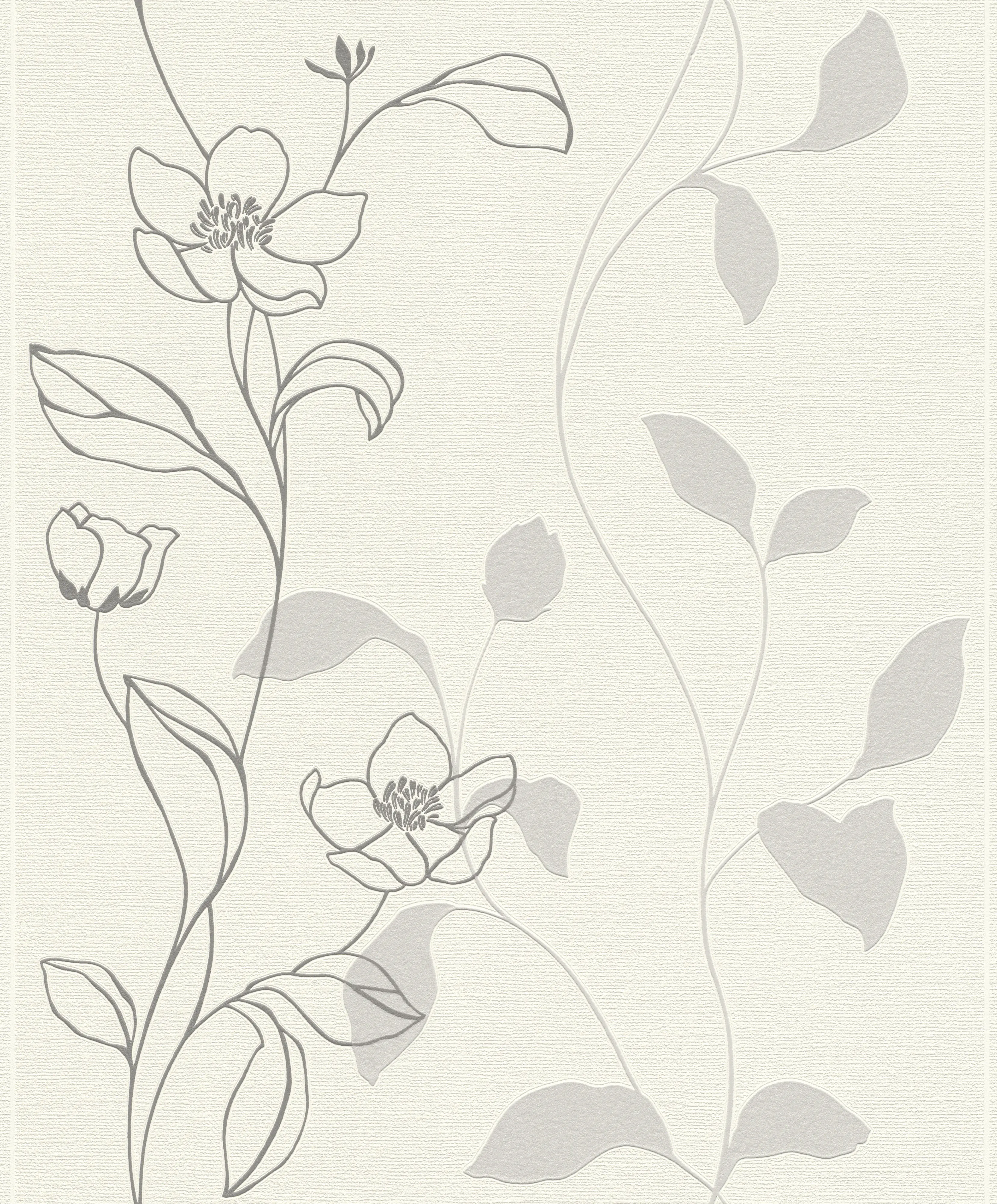 Rasch Vliestapete 804614 Selection blumen beige 10,05 x 0,53 m