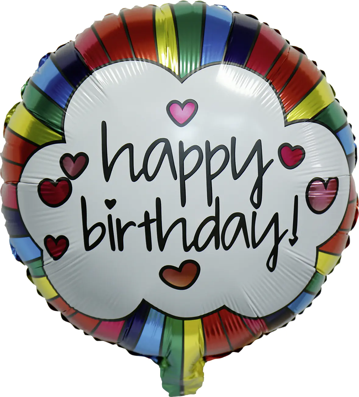 Folienballon Happy Birthday Wolke Ø 45 cm