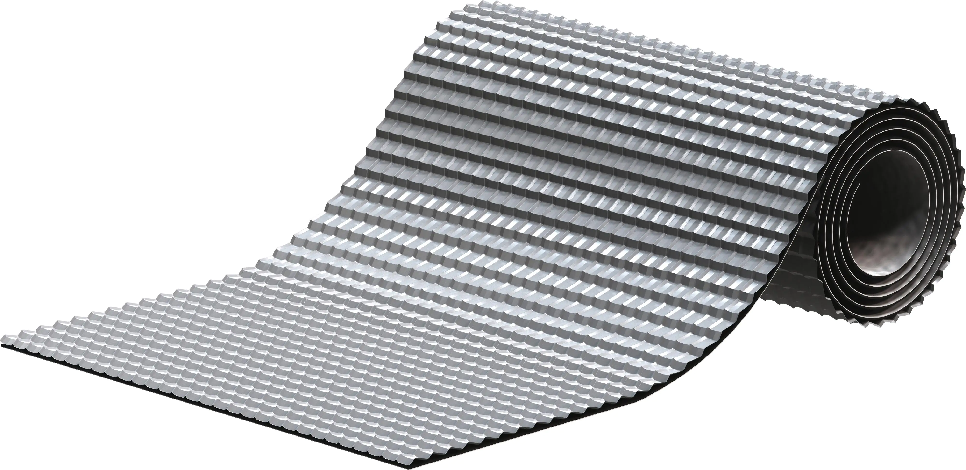 Sarei Kamin- und Wandanschluss Alu-Flex 5 m x 300 mm silber matt