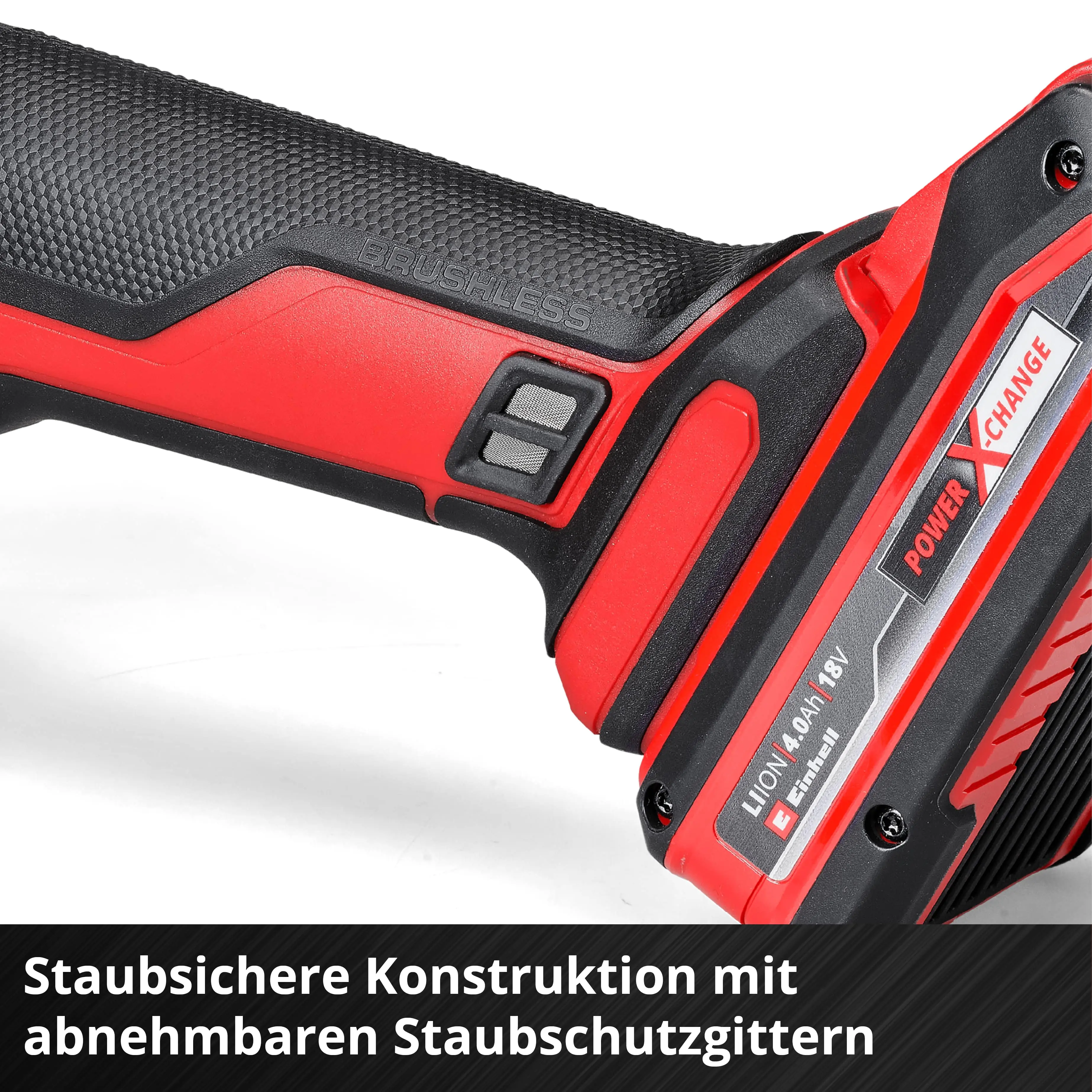 Einhell Professional Akku-Winkelschleifer AXXIO 18/125 Q Solo