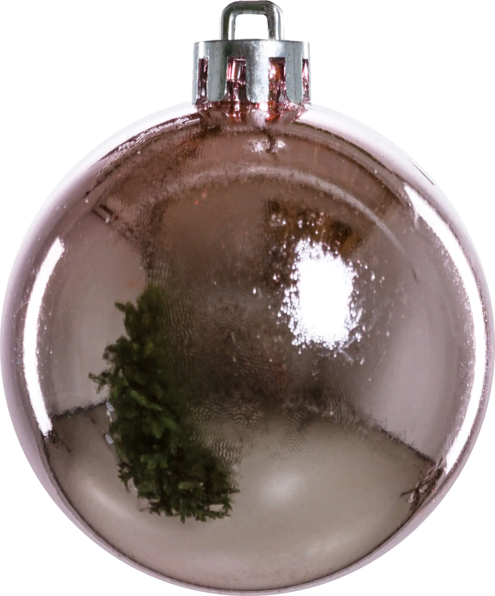 TrendLine Weihnachtskugeln bruchfest, langlebig Ø 6 cm rosa 25 Stück