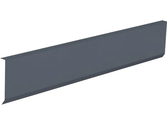 Sarei Kappleiste 1000 x 70 mm antrazit