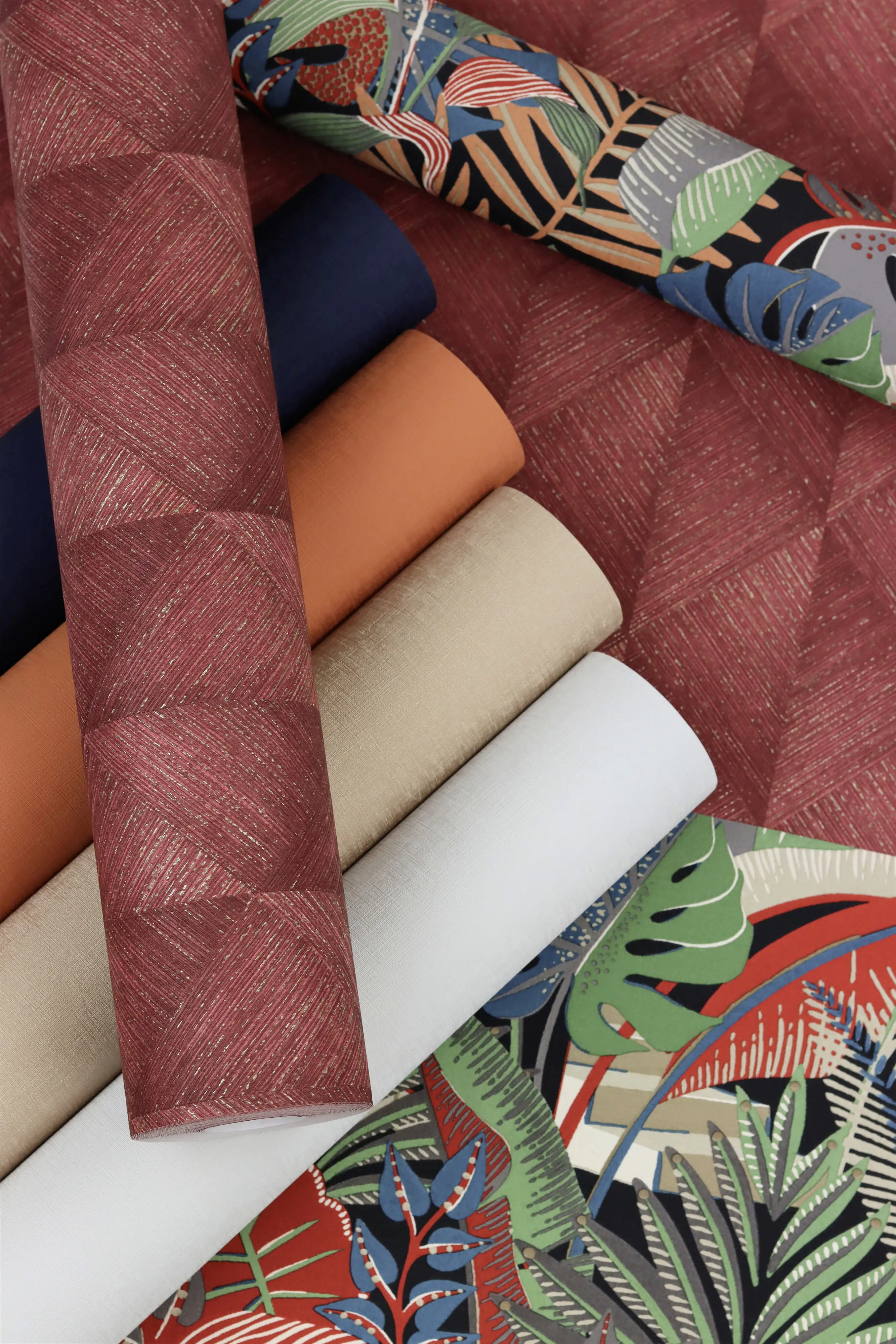 Rasch Vliestapete 687811 Topical house tropisch bunt, 10,05 x 0,53 m