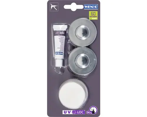 Wenko Befestigungsset UV-Loc Set chrom
