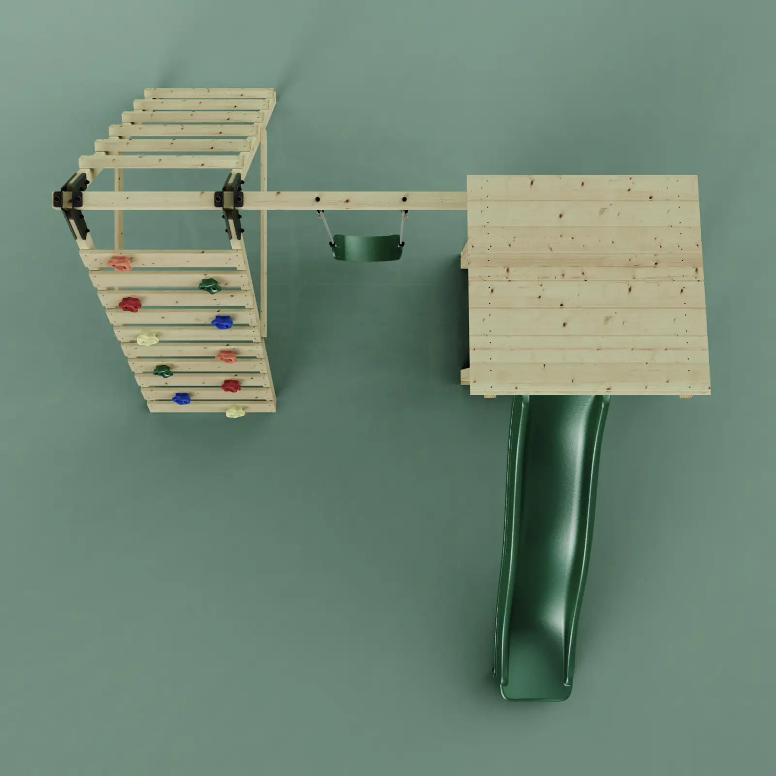 Weka Spielturm Sevilla 306,2 x 284,4 x 228,8 cm