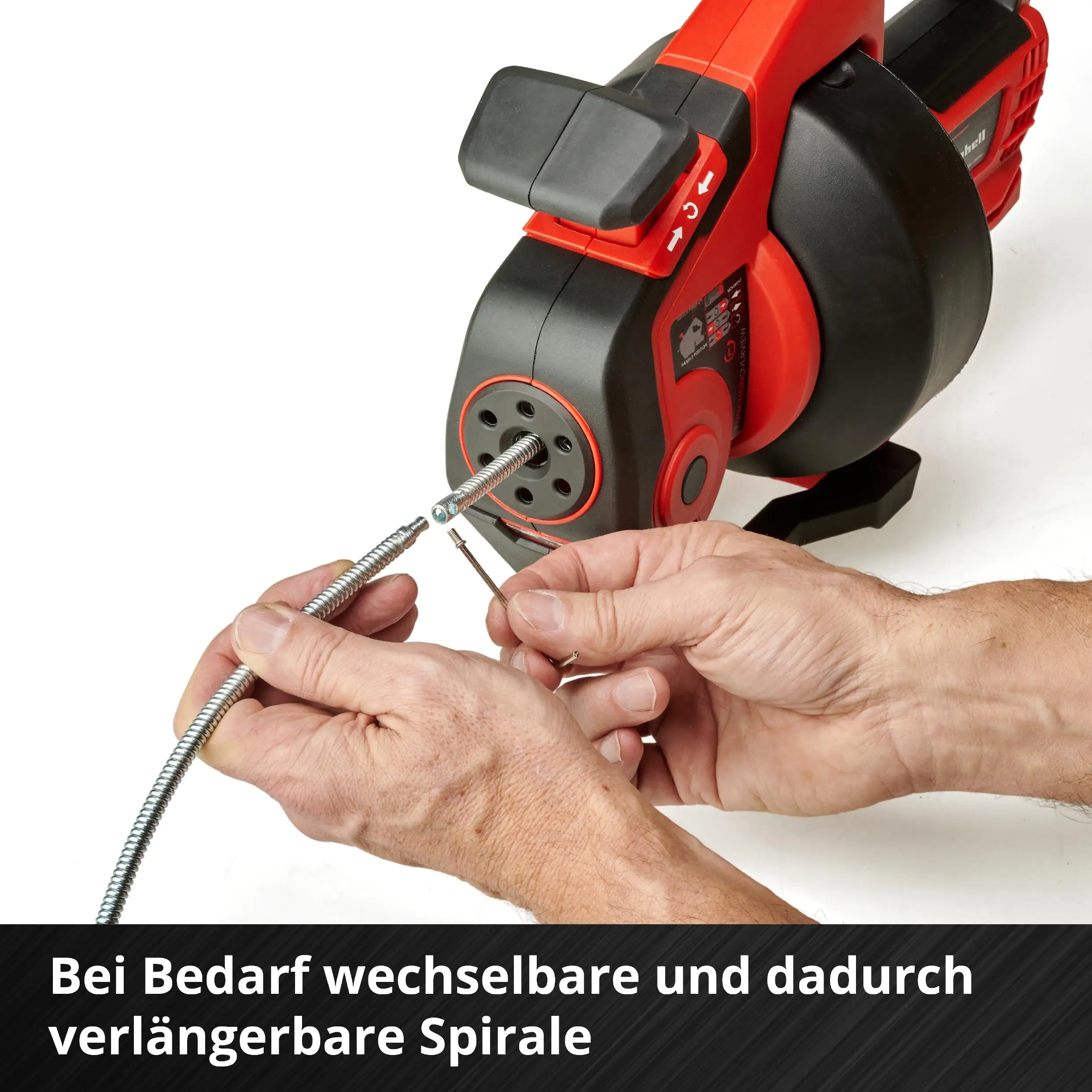 Einhell Akku-Rohrreiniger TE-DA 18/760 Li Solo 18 V