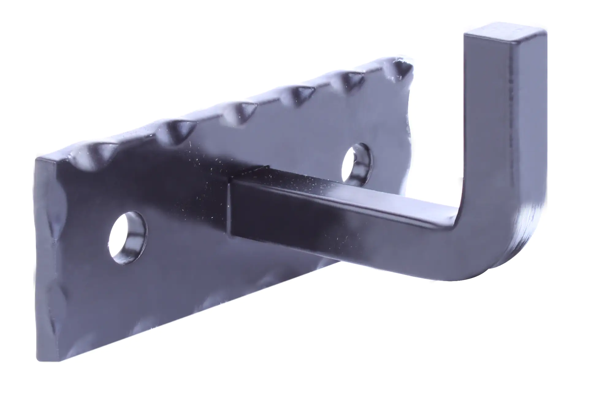 Alberts Handlaufstütze 110x40x78mm Stahl, schwarz
